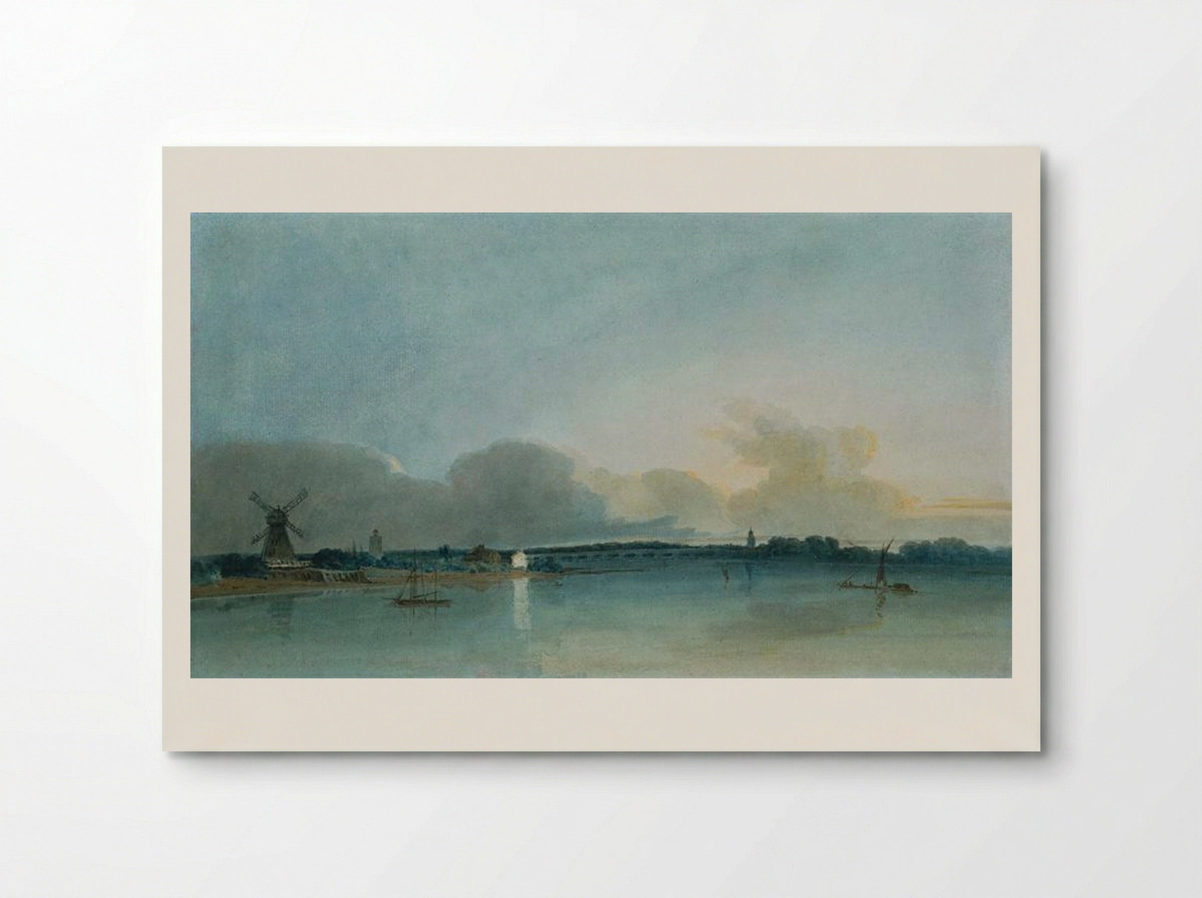 The White House at Chelsea - Thomas Girtin - Poster