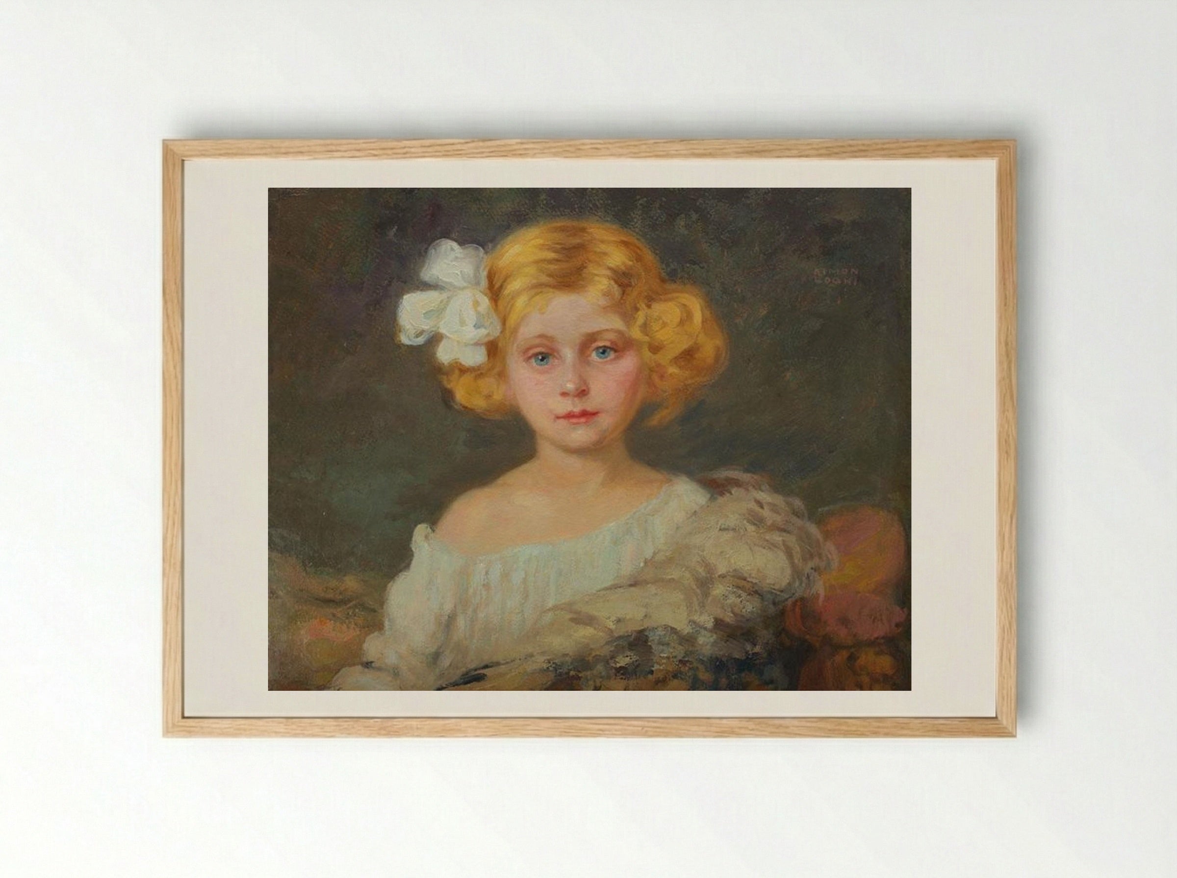 The White Knot - Kimon Loghi - Framed Print Wood