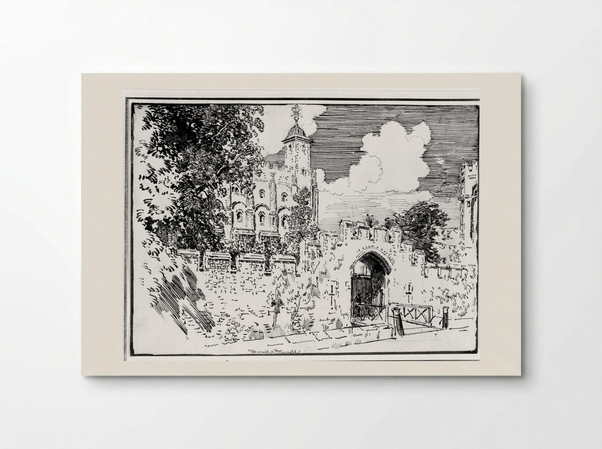The White Tower - Joseph Pennell - Poster