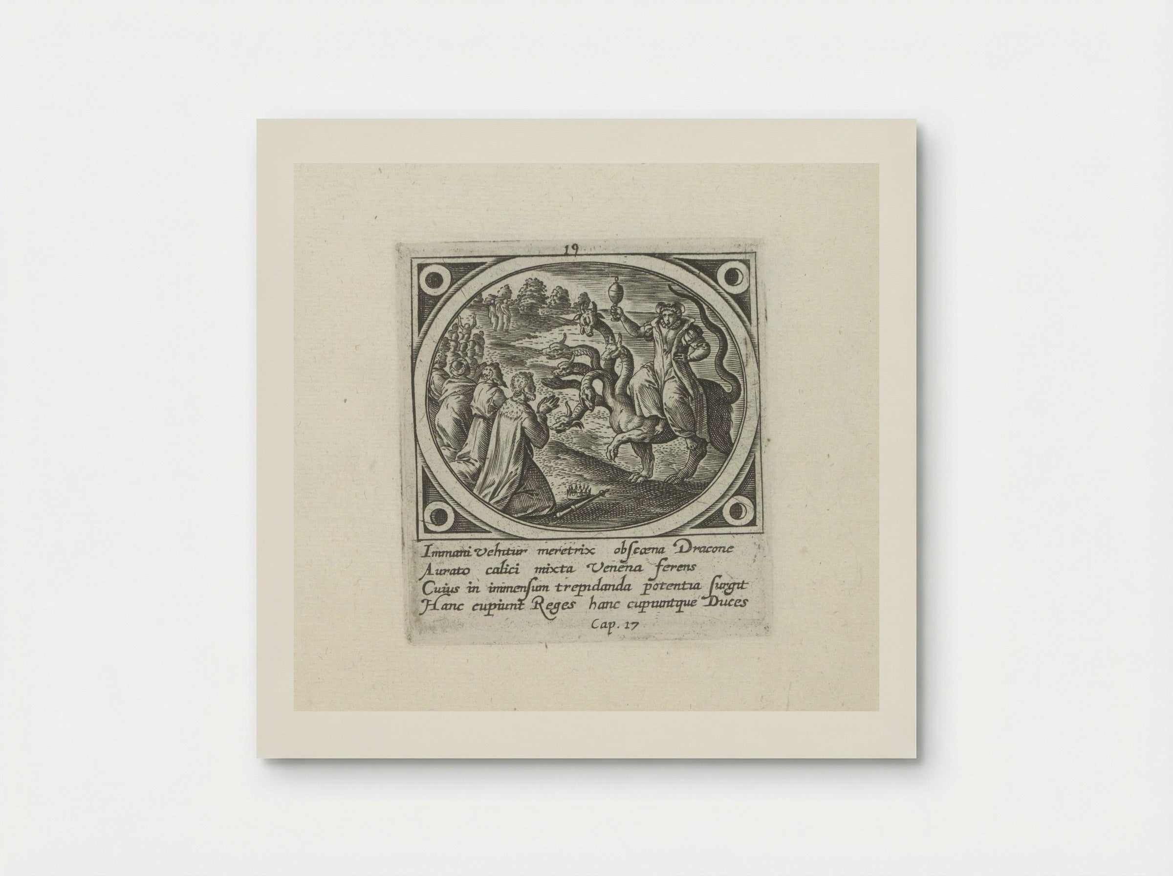 The Whore of Babylon - Gerard de Jode - Poster
