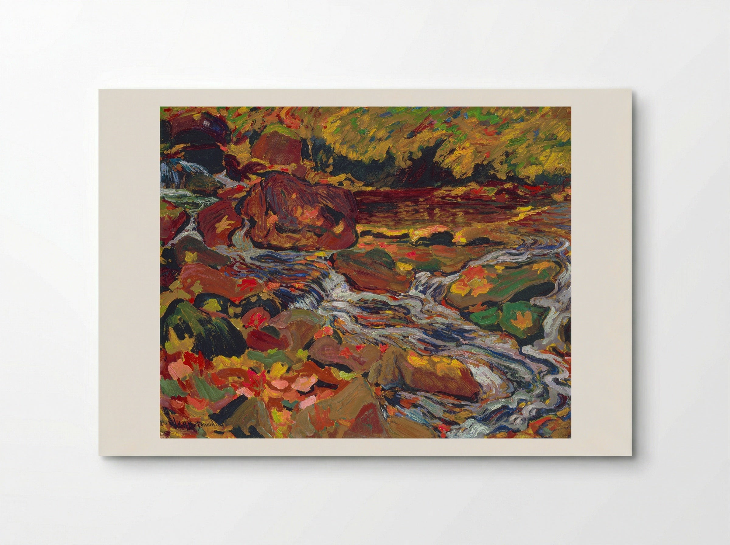 The Wild River - J. E. H. MacDonald - Poster