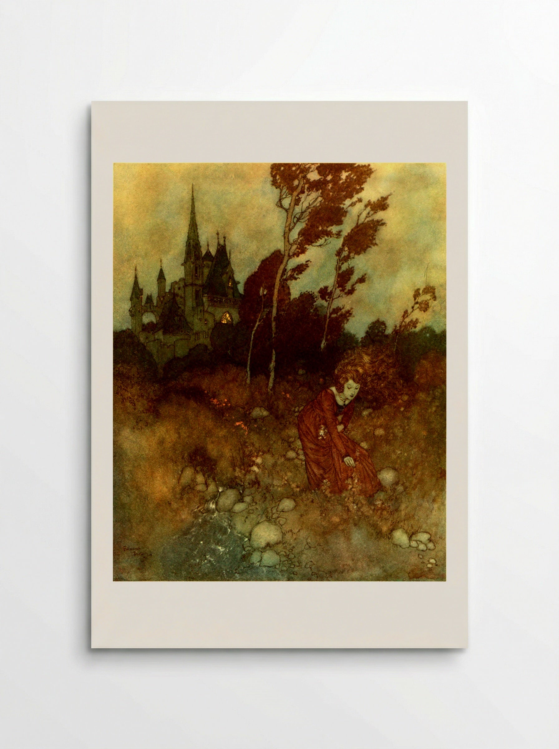 The Wind's Tale - Edmund Dulac - Poster
