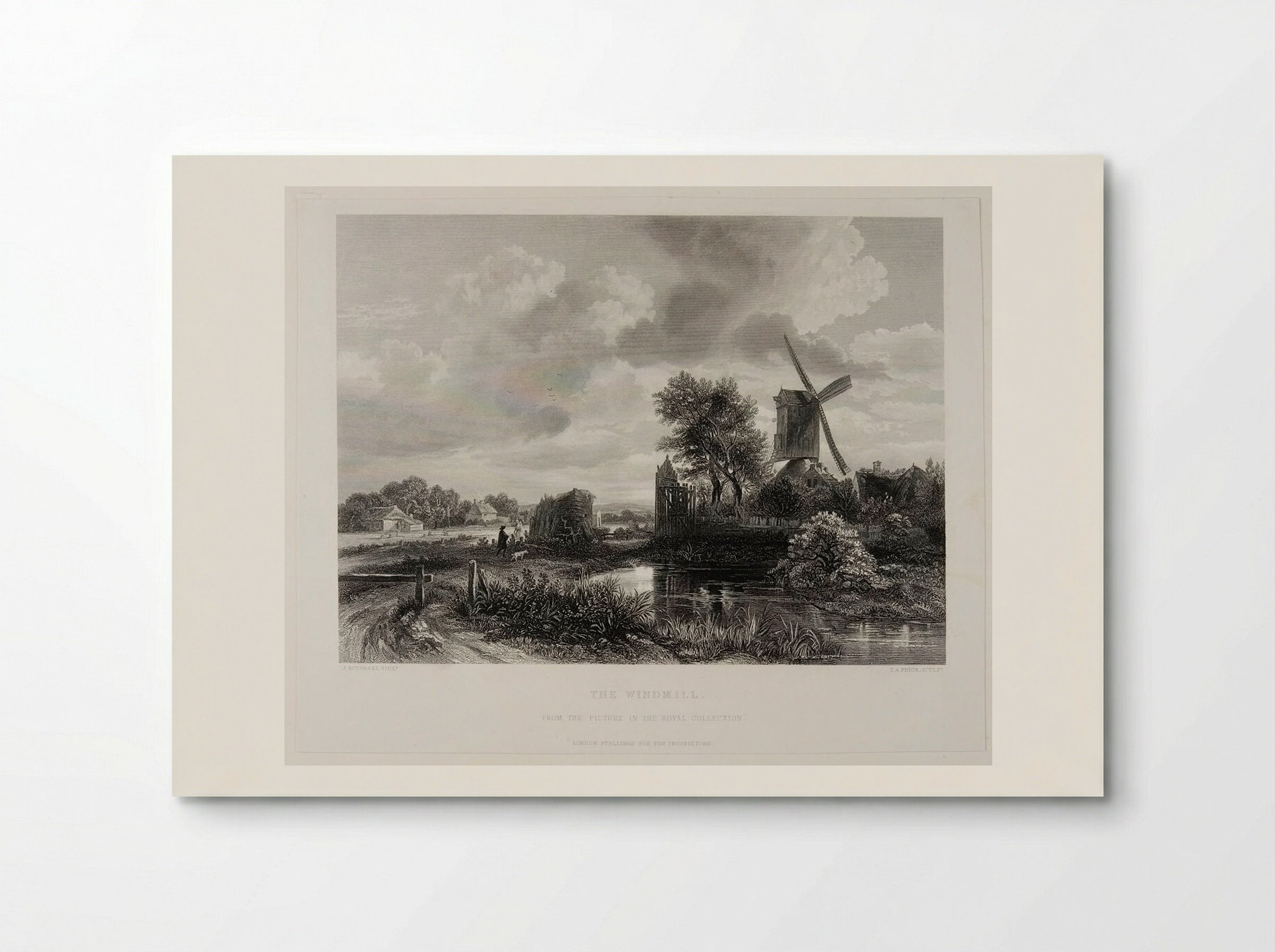 The Windmill - Thomas Abel Prior - Poster