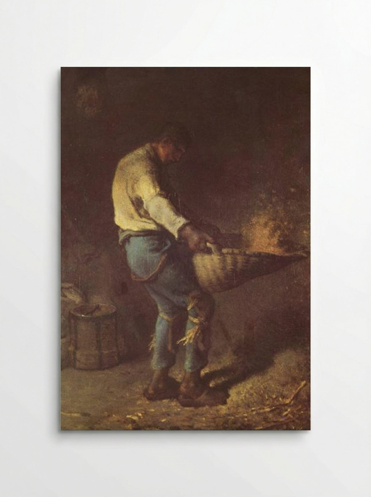 The Winnower - Jean-François Millet - Poster
