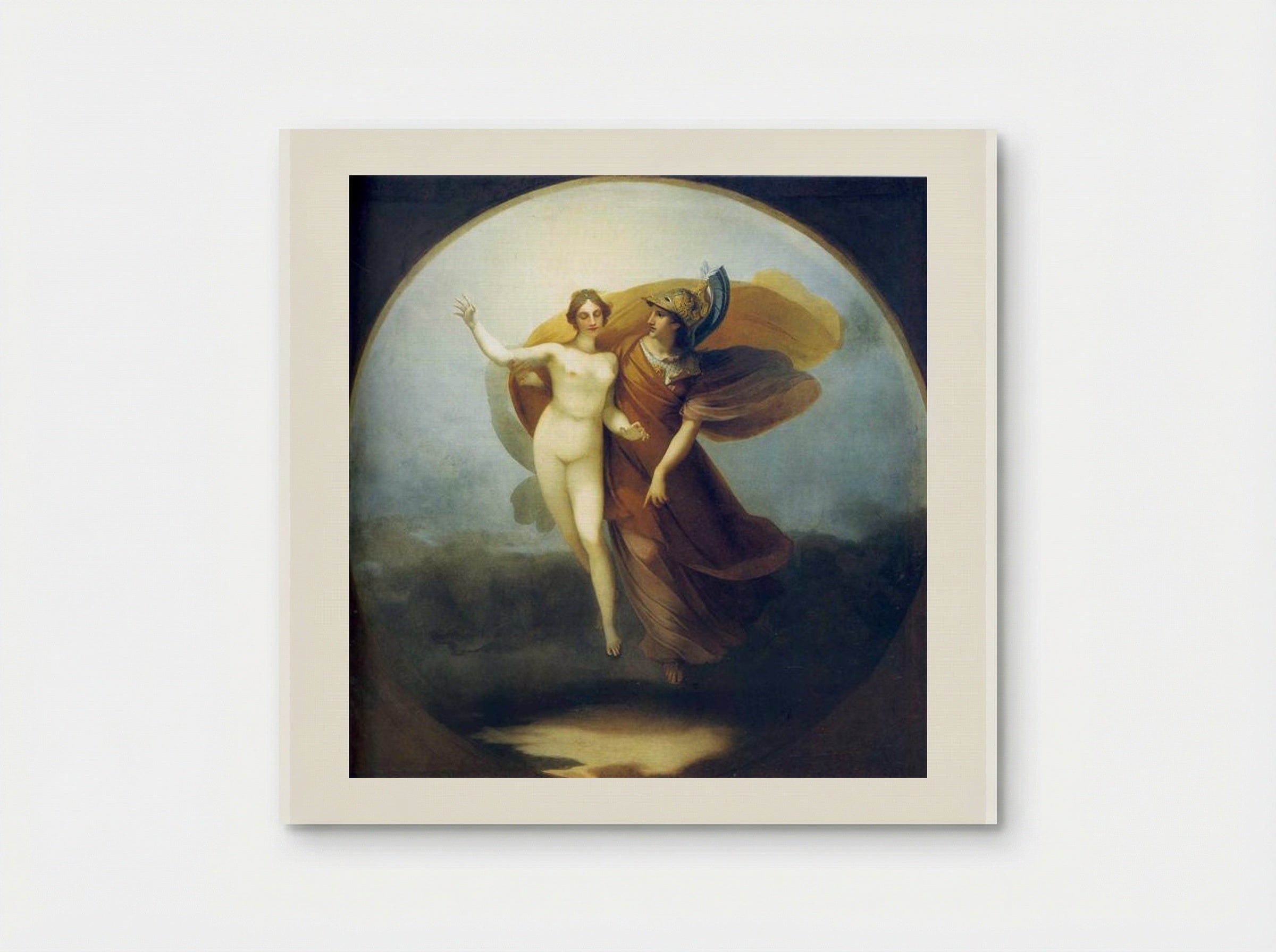 The Wisdom and Truth Descending to Earth - Pierre-Paul Prud'hon - Poster