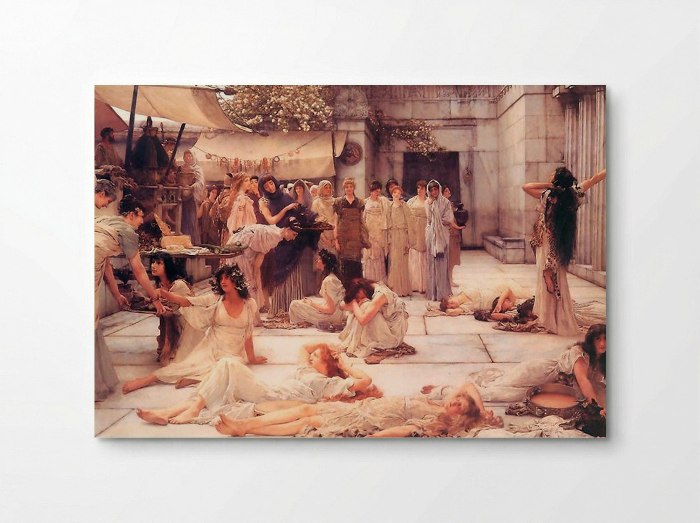 The Women of Amphissa - Sir Lawrence Alma-Tadema - Poster