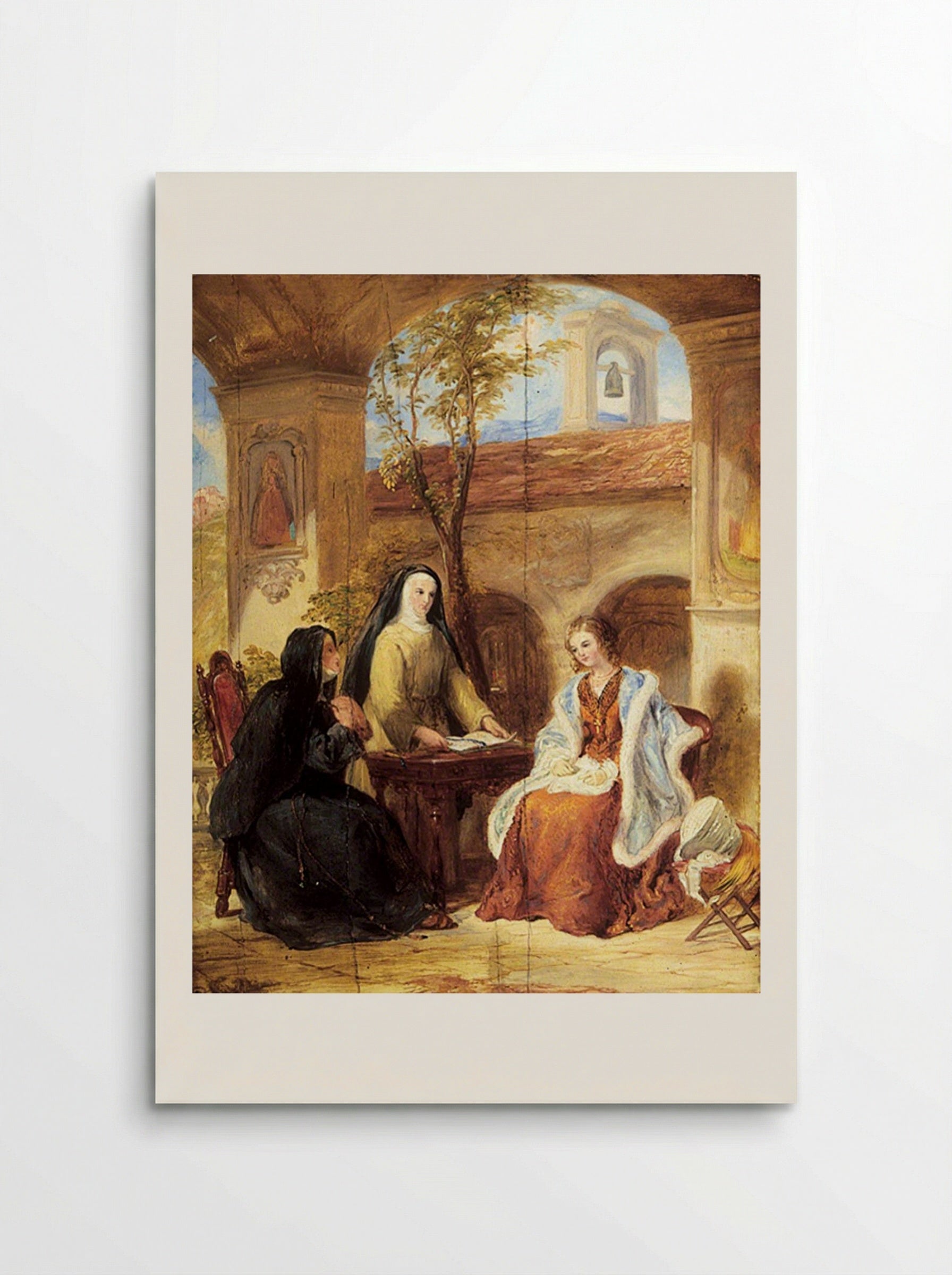 The World (The Cloister) - William Collins - Poster