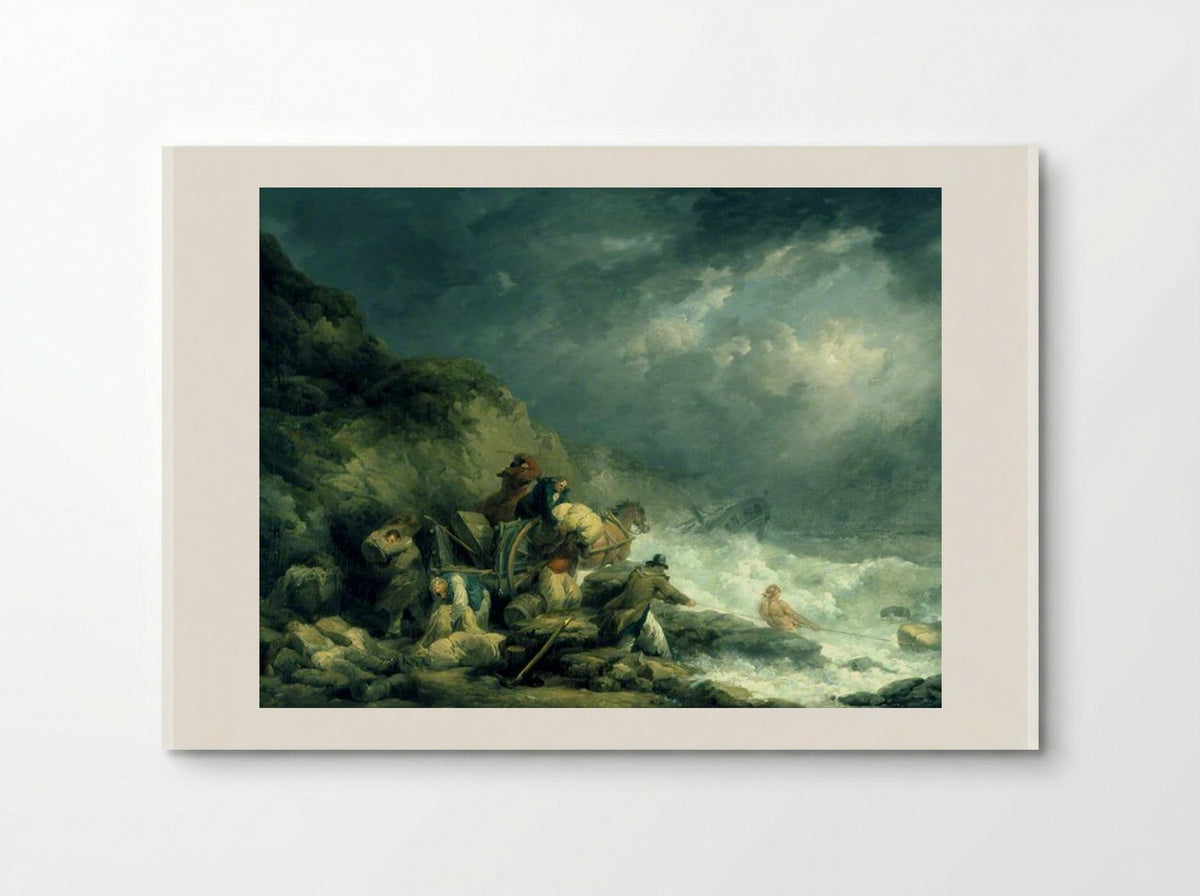 The Wreckers - George Morland - Poster