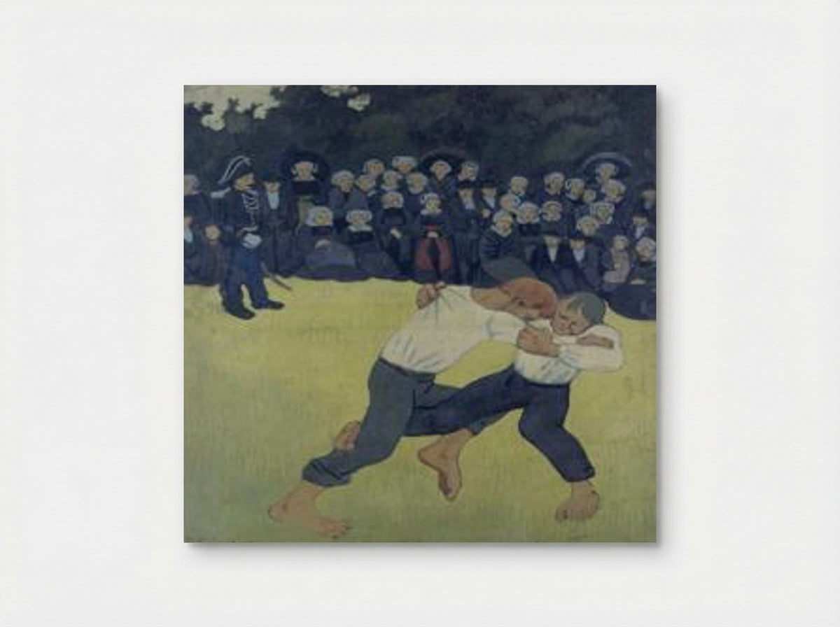 The Wrestling Bretons - Paul Sérusier - Poster