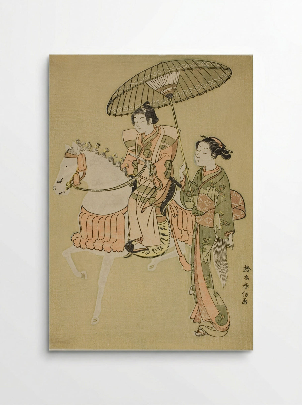 The Young Horseman - Suzuki Harunobu - Poster