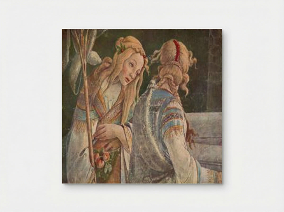 The Youth of Moses (detail) - Sandro Botticelli - Poster