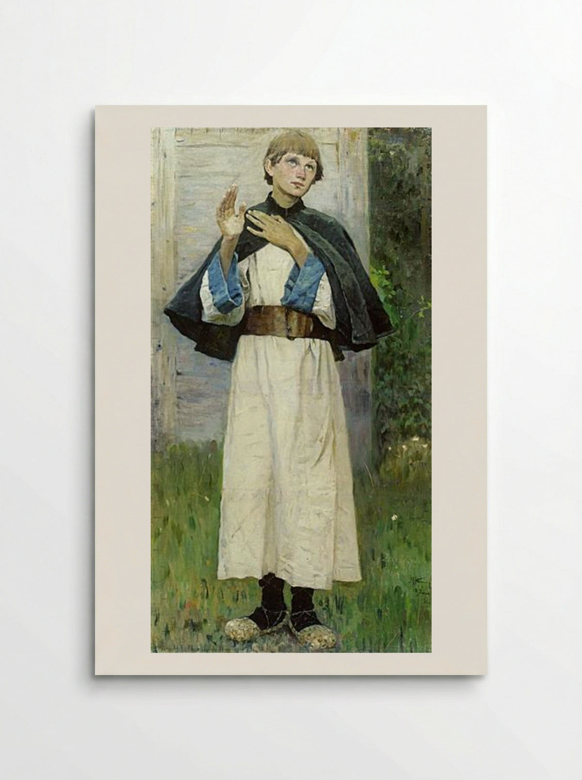 The Youth of St. Sergius - Mikhail Nesterov - Poster
