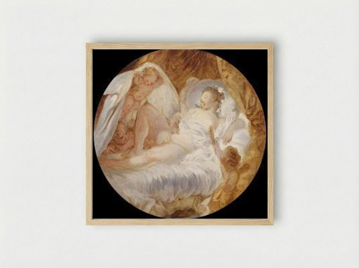 The Zenith - Jean-Honore Fragonard - Framed Print Wood