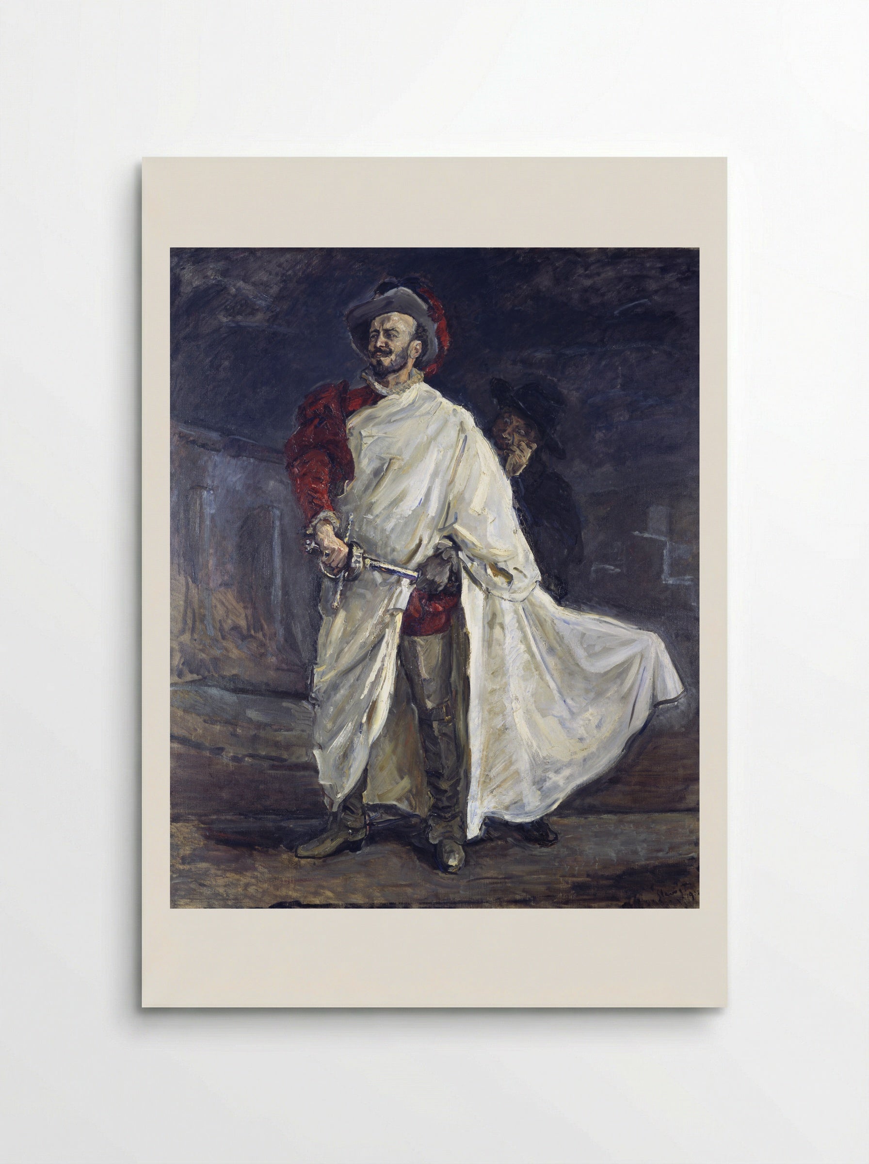 The singer Francisco d'Andrade as Don Giovanni in Mozart's opera - Max Slevogt - Poster