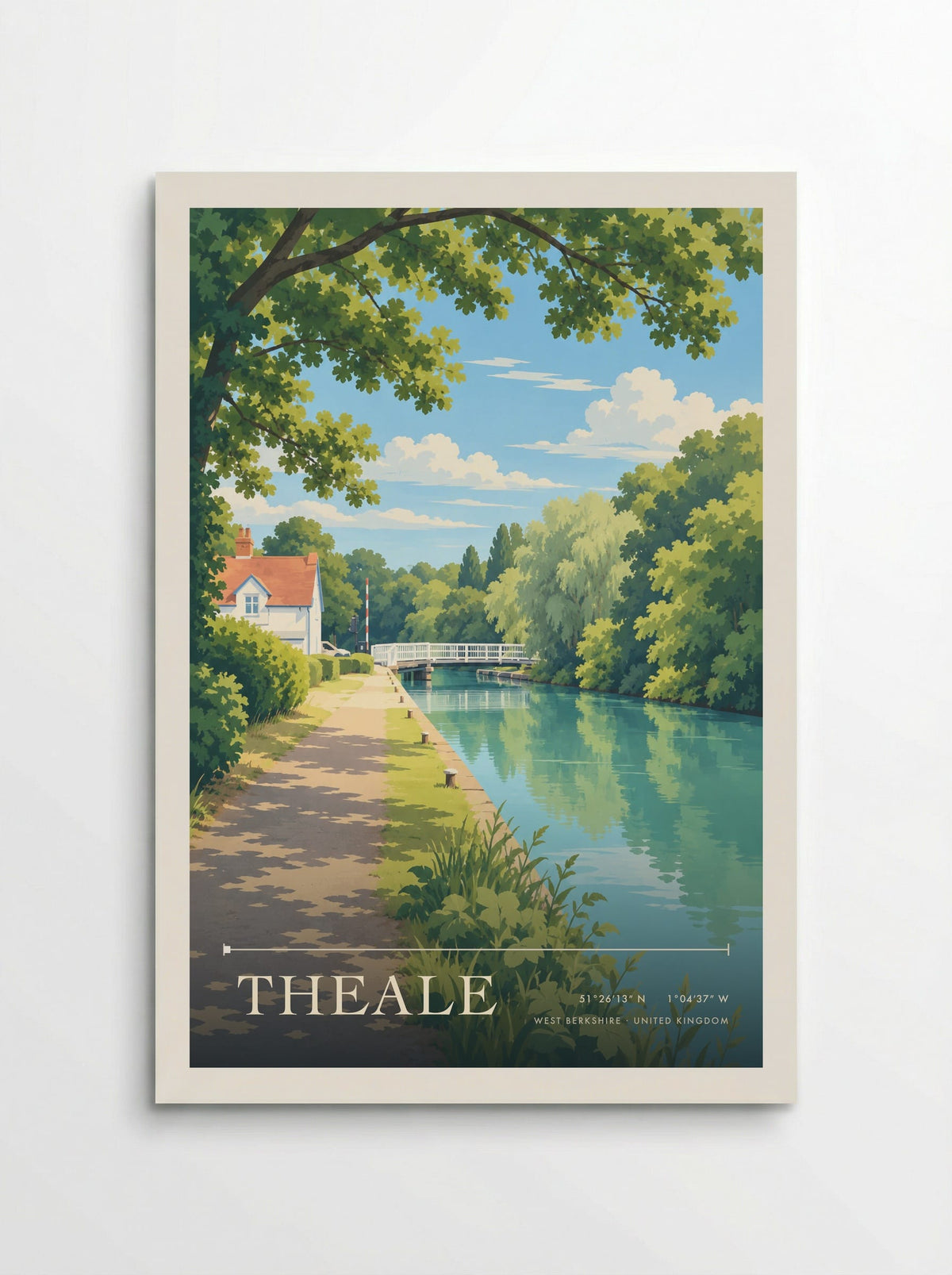 Theale, West Berkshire | Travel Poster - Poster