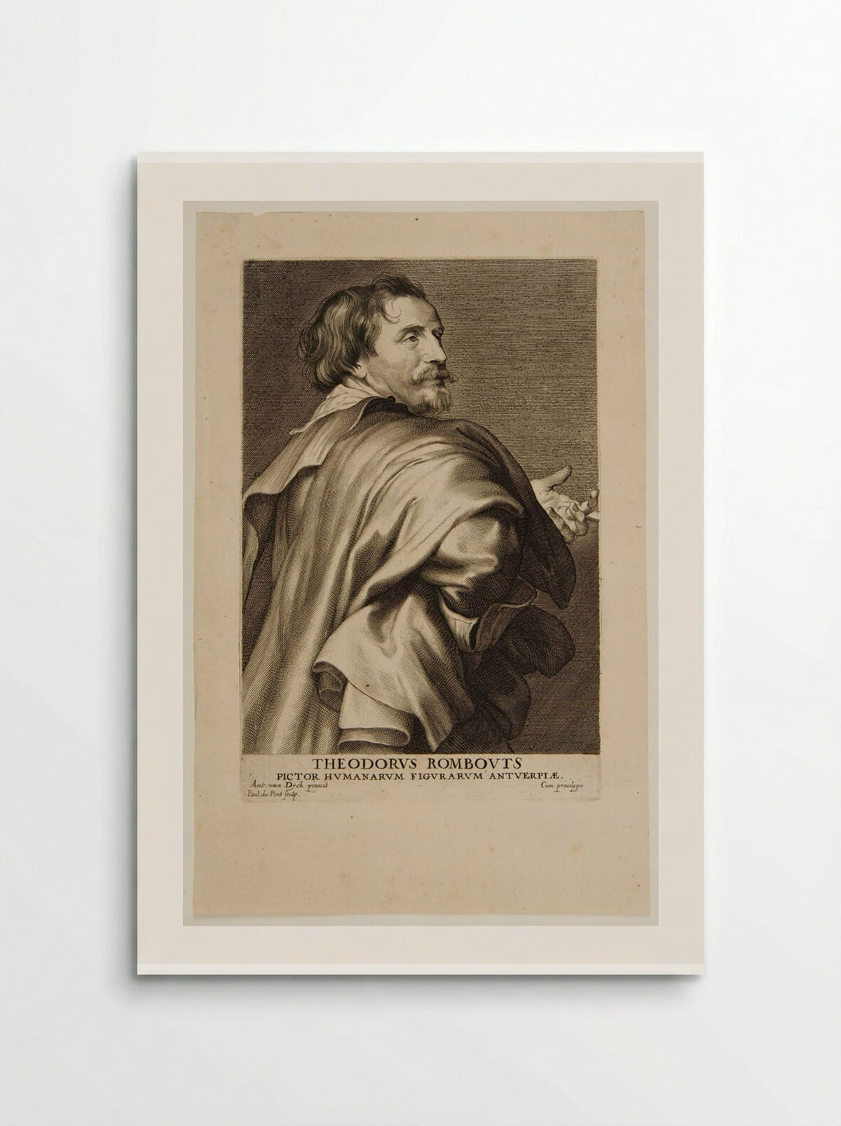 Theodor Rombouts - Paulus Pontius - Poster