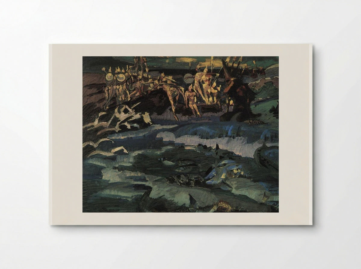 Thirty-three Knights - Mikhail Vrubel - Poster