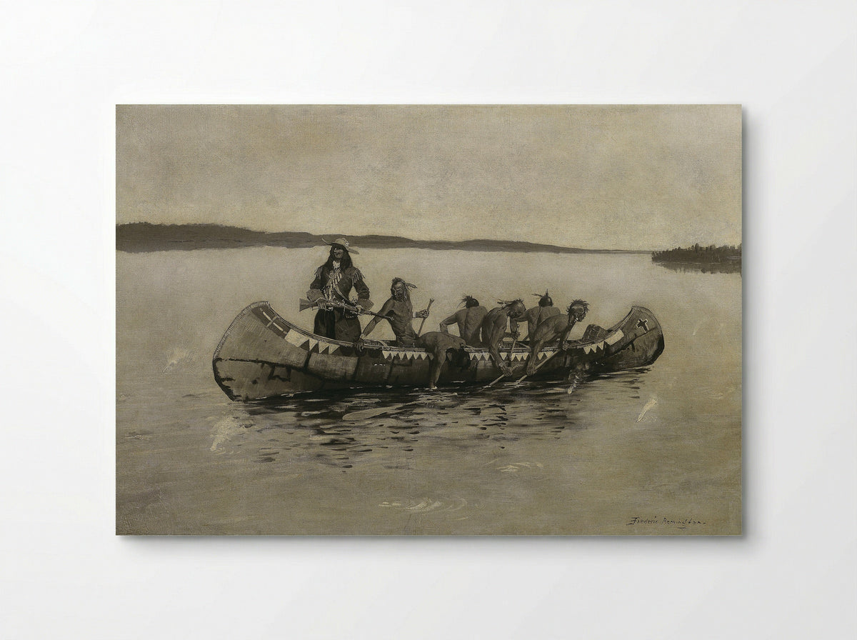 This Was a Fatal Embarkation - Frederic Remington - Poster
