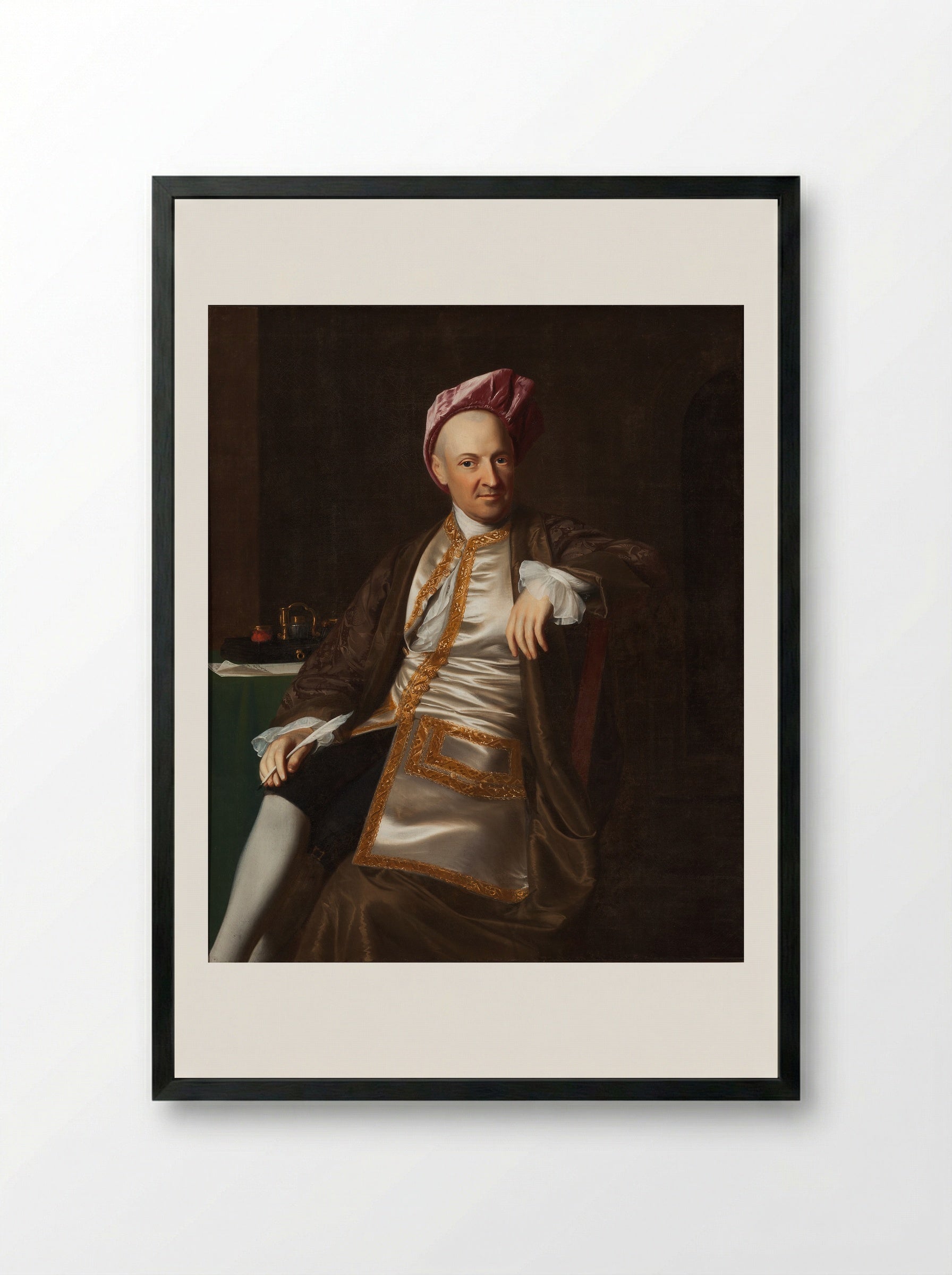 Thomas Boylston II - John Singleton Copley - Framed Print Black