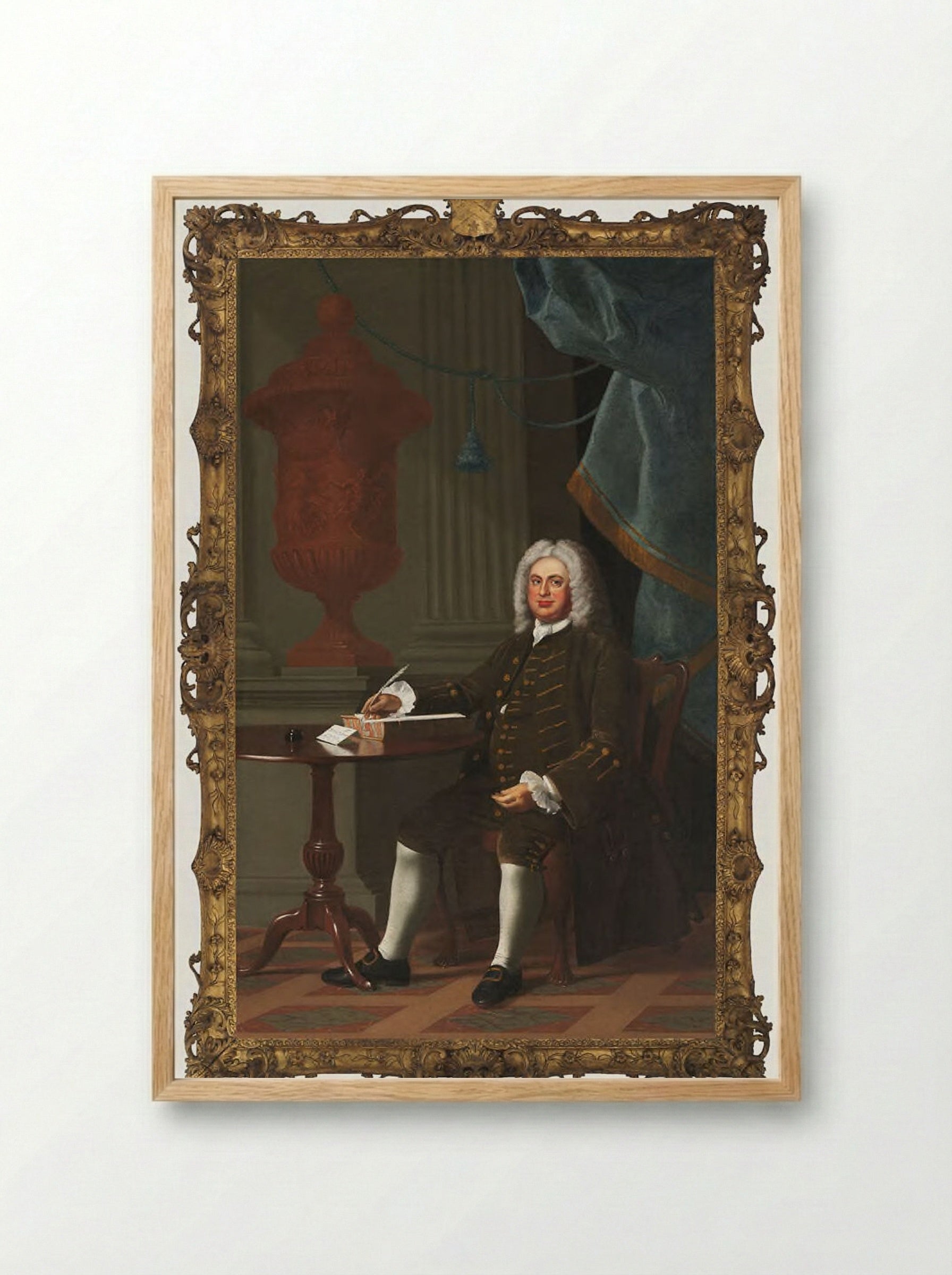 Thomas Hollis III - John Singleton Copley - Framed Print Wood