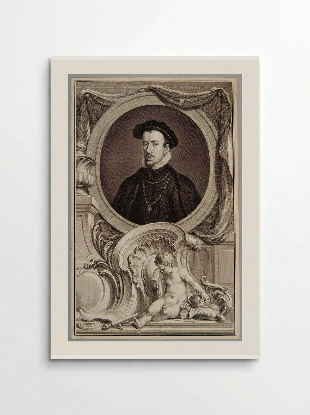 Thomas Howard, 4th Duke of Norfolk - Jacobus Houbraken - Poster