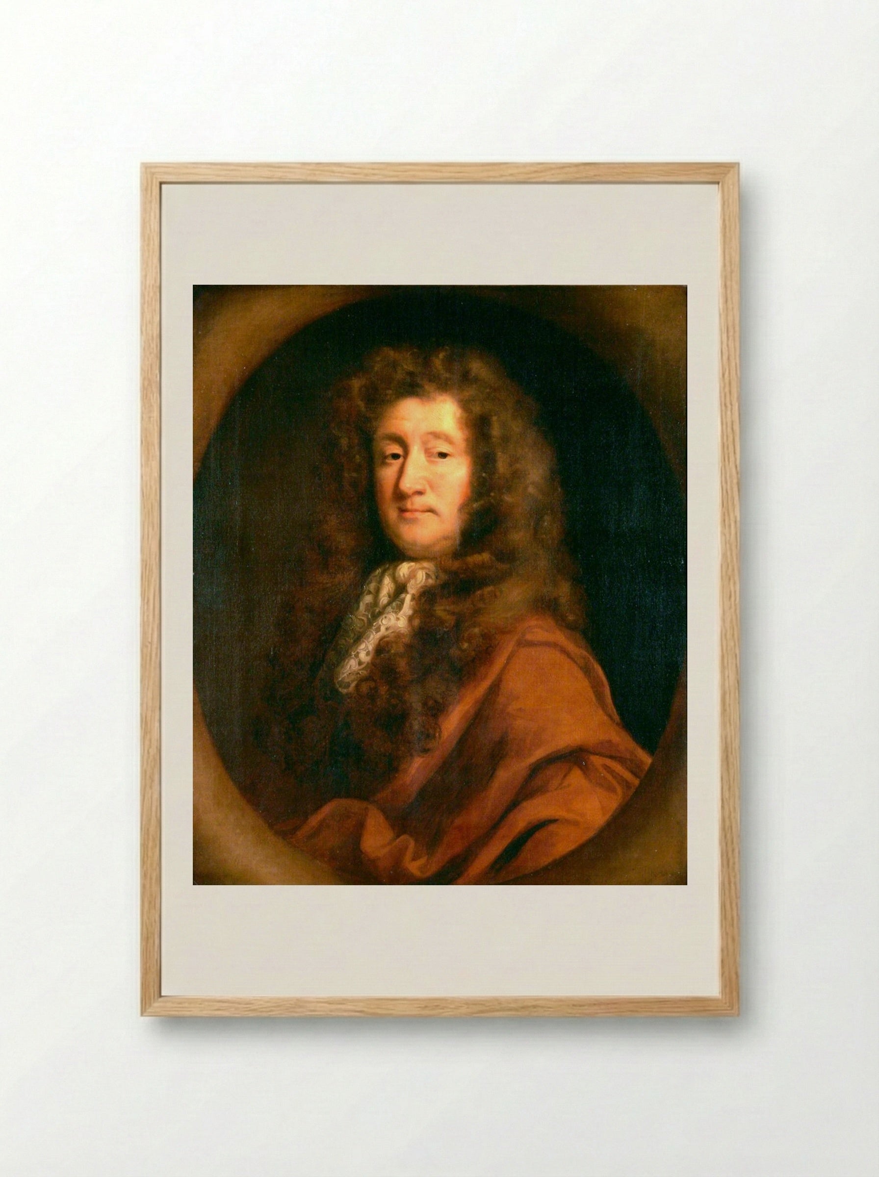 Thomas Marsham of Stratton Strawless - John Riley - Framed Print Wood