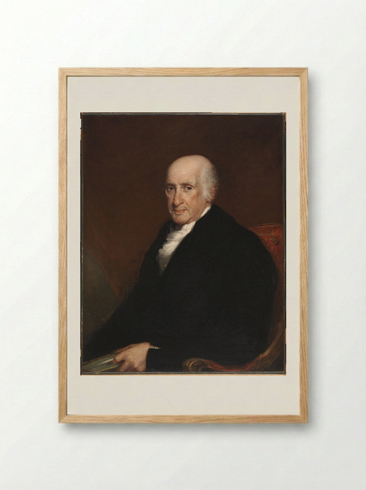 Thomas Palmer (1743-1820) - Gilbert Stuart Newton - Framed Print Wood