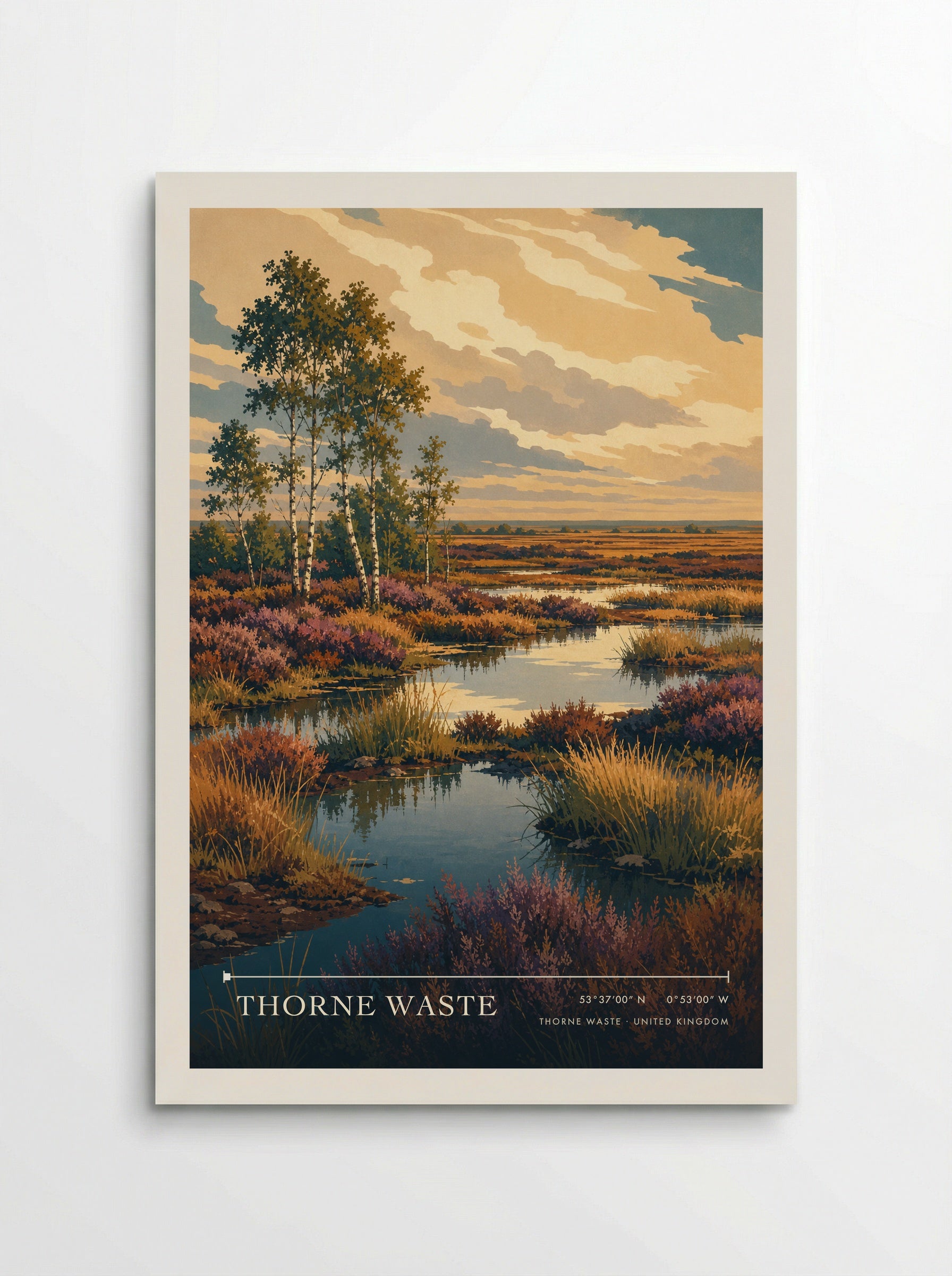 Thorne Waste United Kingdom Travel Poster - Poster