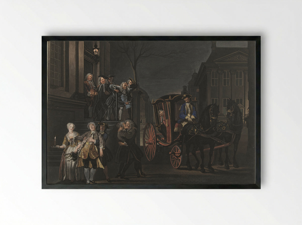 Those Who Could Walk, Did; The Others Fell - Sara Troost - Framed Print Black