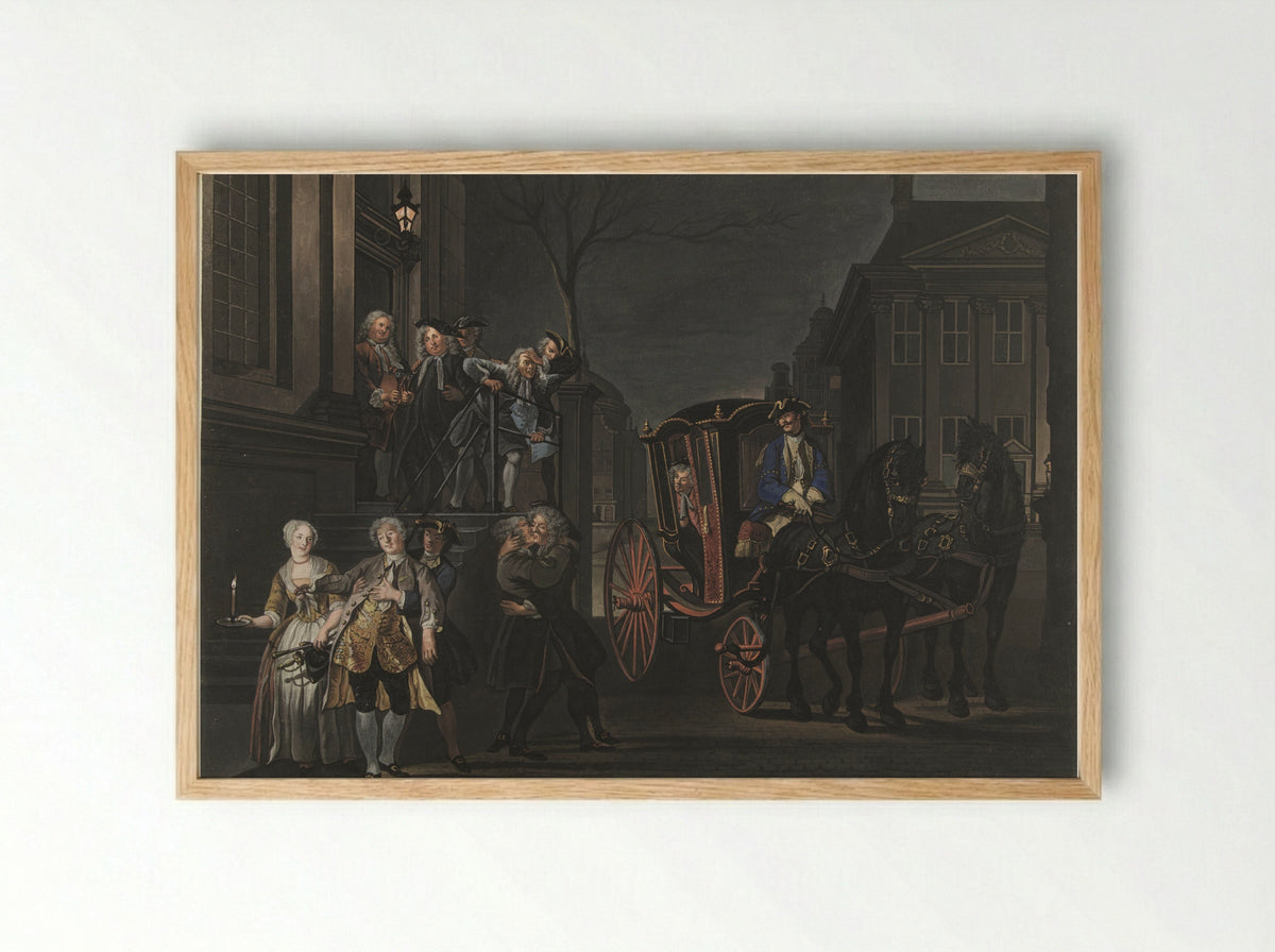 Those Who Could Walk, Did; The Others Fell - Sara Troost - Framed Print Wood