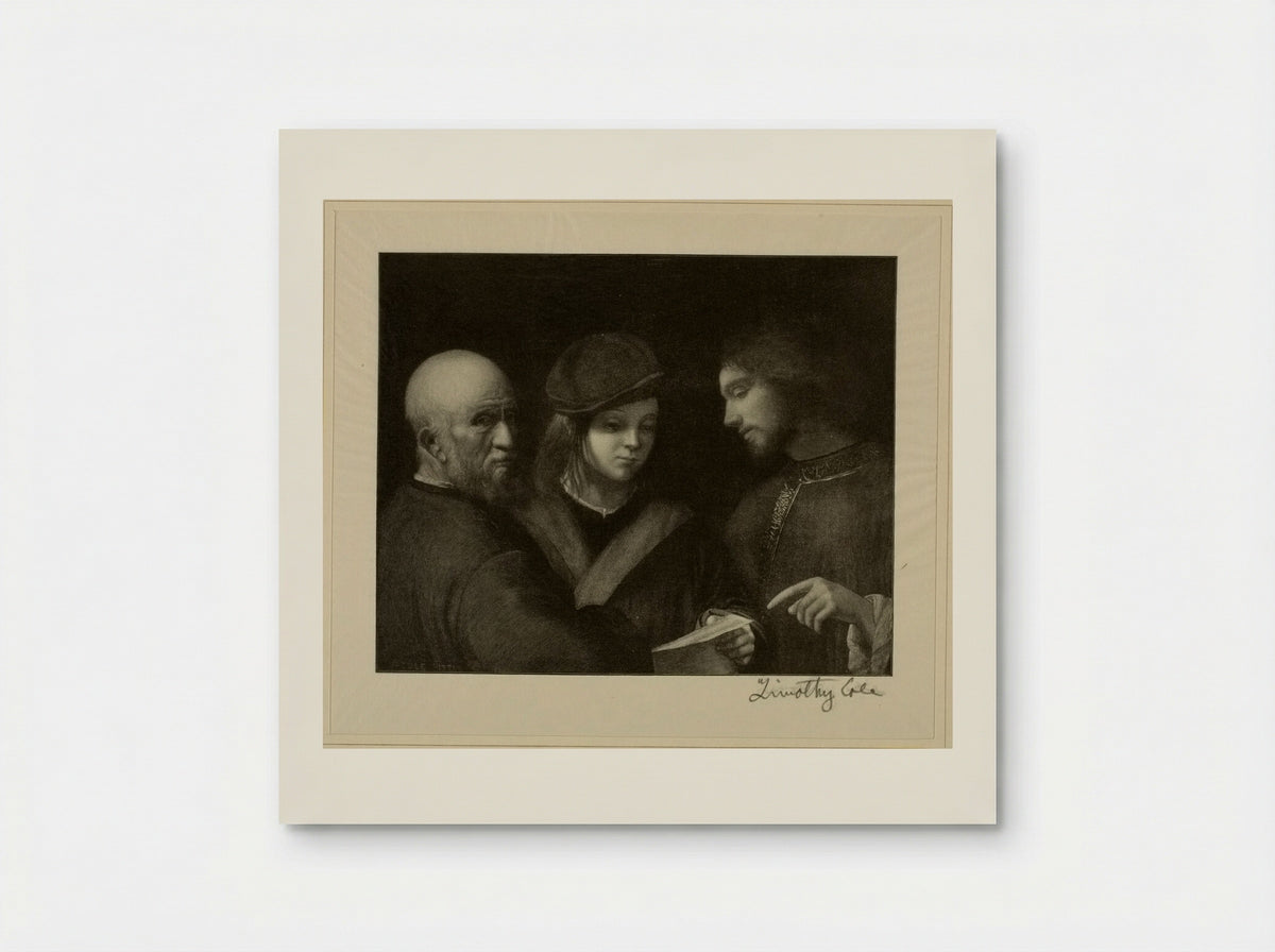 Three Ages of Man (After Titian) - Timothy Cole - Poster