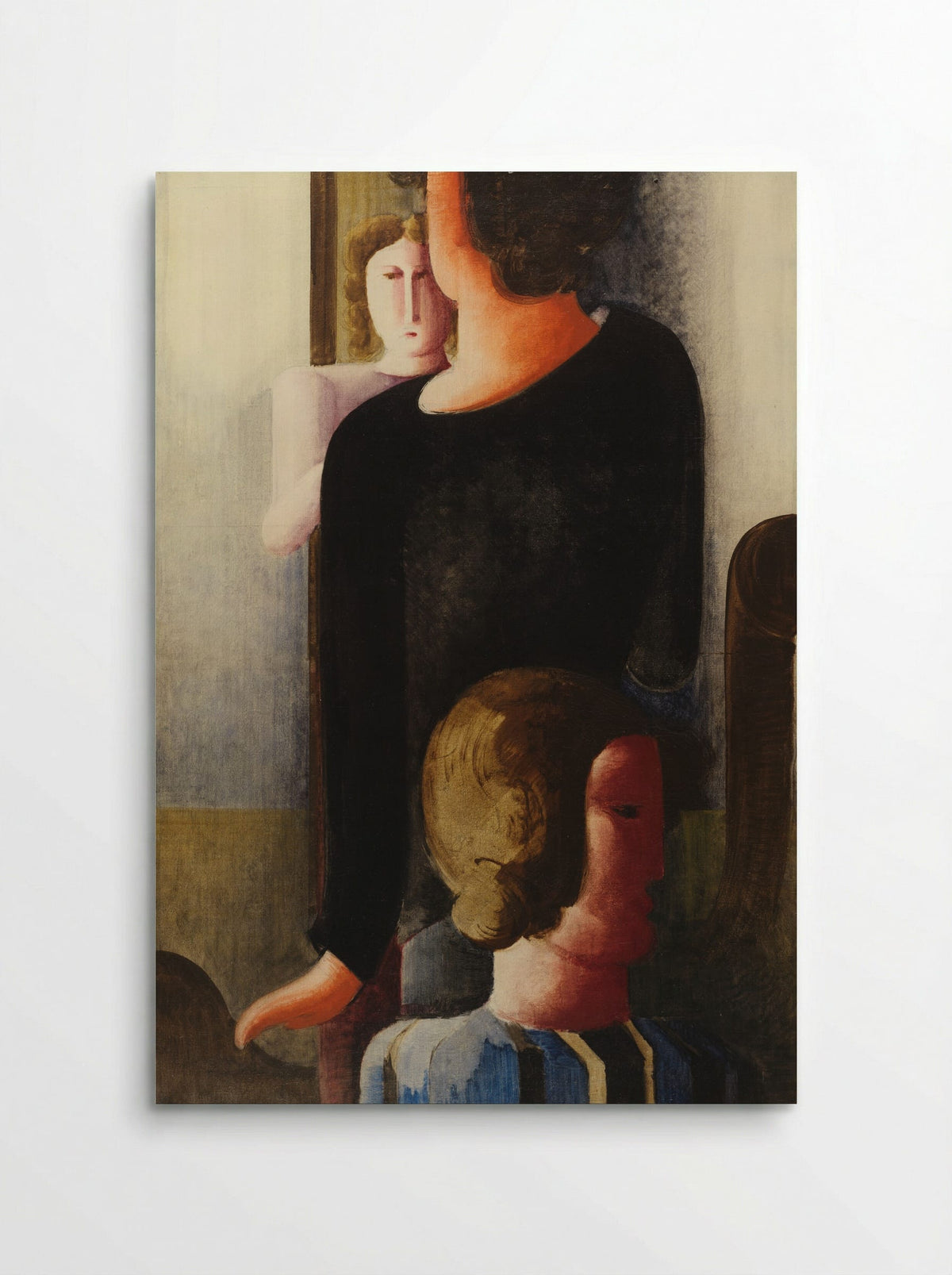 Three Figures with Furniture-like Forms - Oskar Schlemmer - Poster