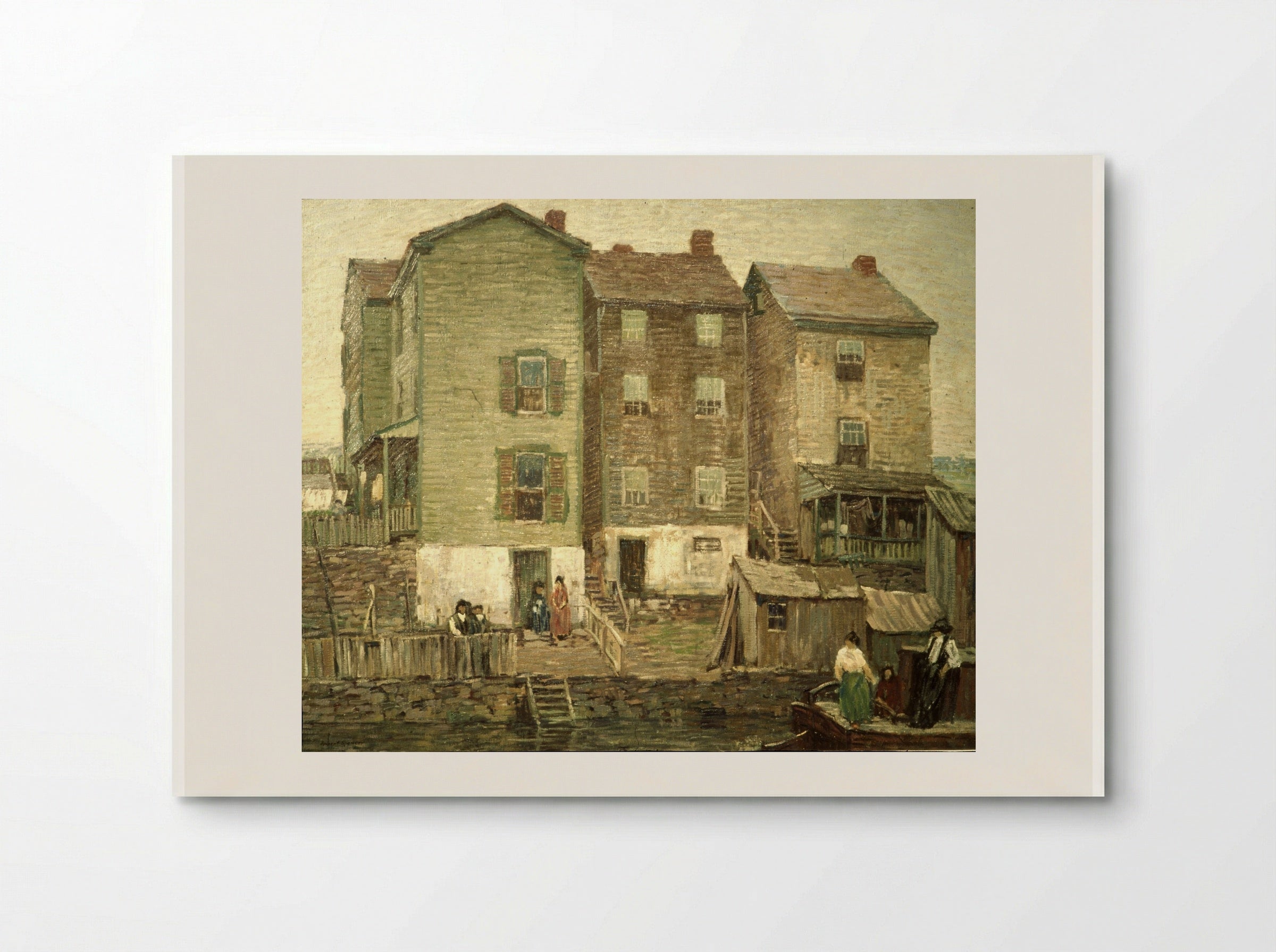 Three Houses - Robert Spencer - Poster