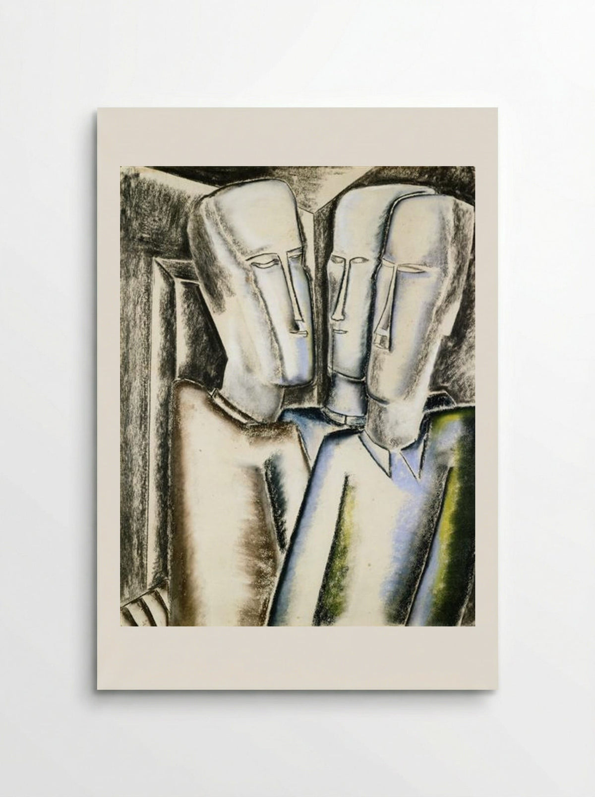 Three Men - Ossip Zadkine - Poster