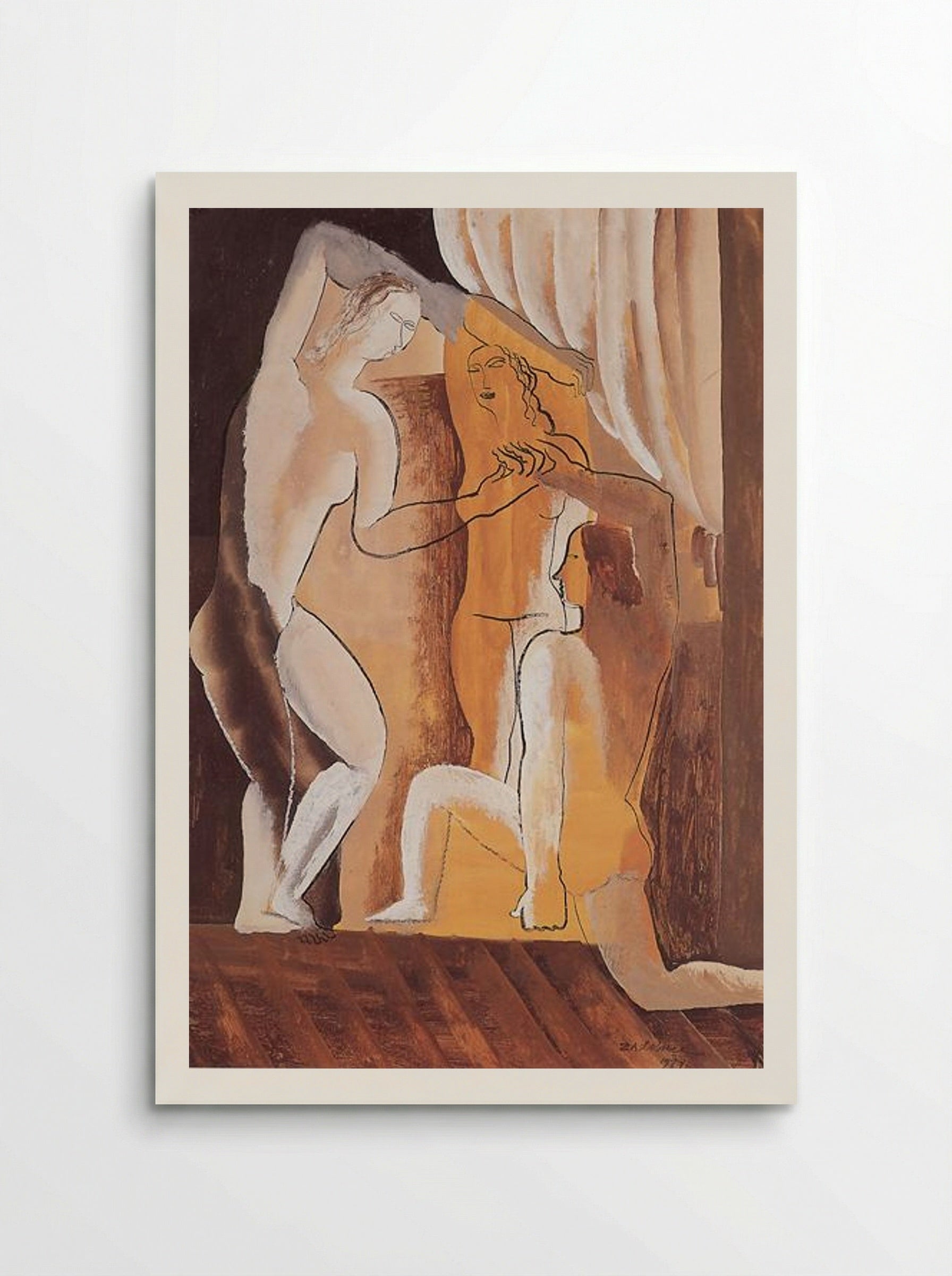 Three Women in an Interior - Ossip Zadkine - Poster