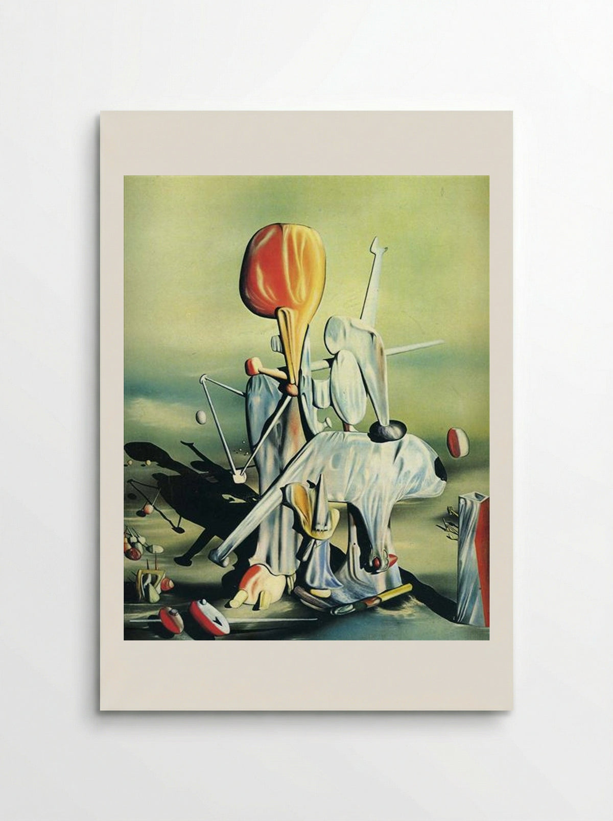 Through Birds Through Fire But Not Through Glass - Yves Tanguy - Poster