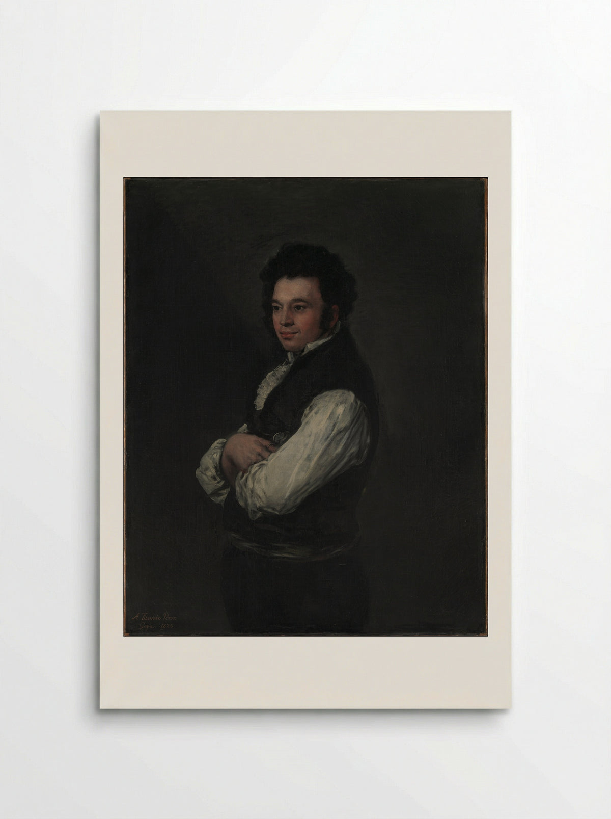 Tiburcio Pérez y Cuervo - Francisco de Goya y Lucientes - Poster