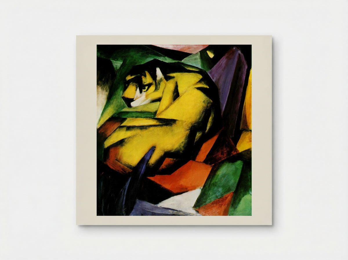 Tiger - Franz Marc - Poster