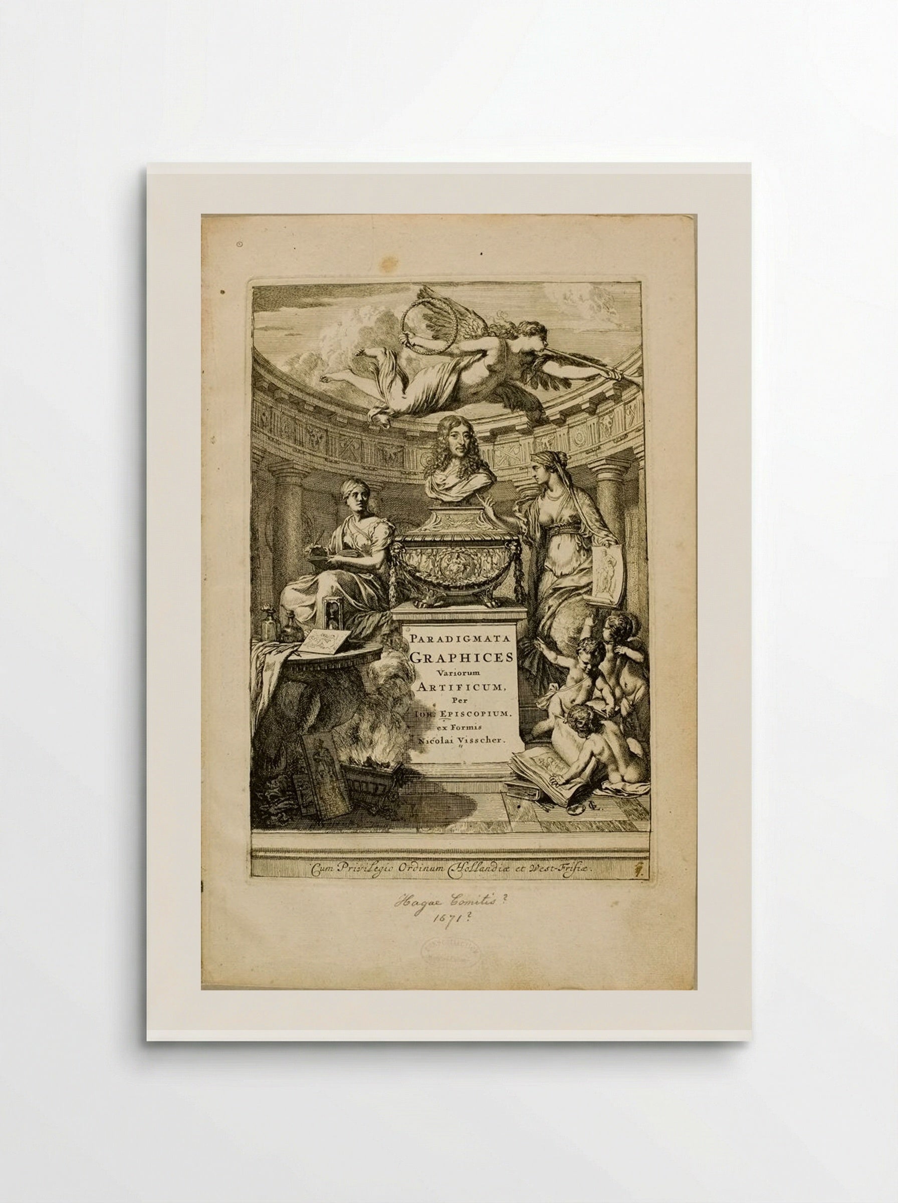 Title Page: The Genius of Jan de Bisschop - Gérard de Lairesse - Poster