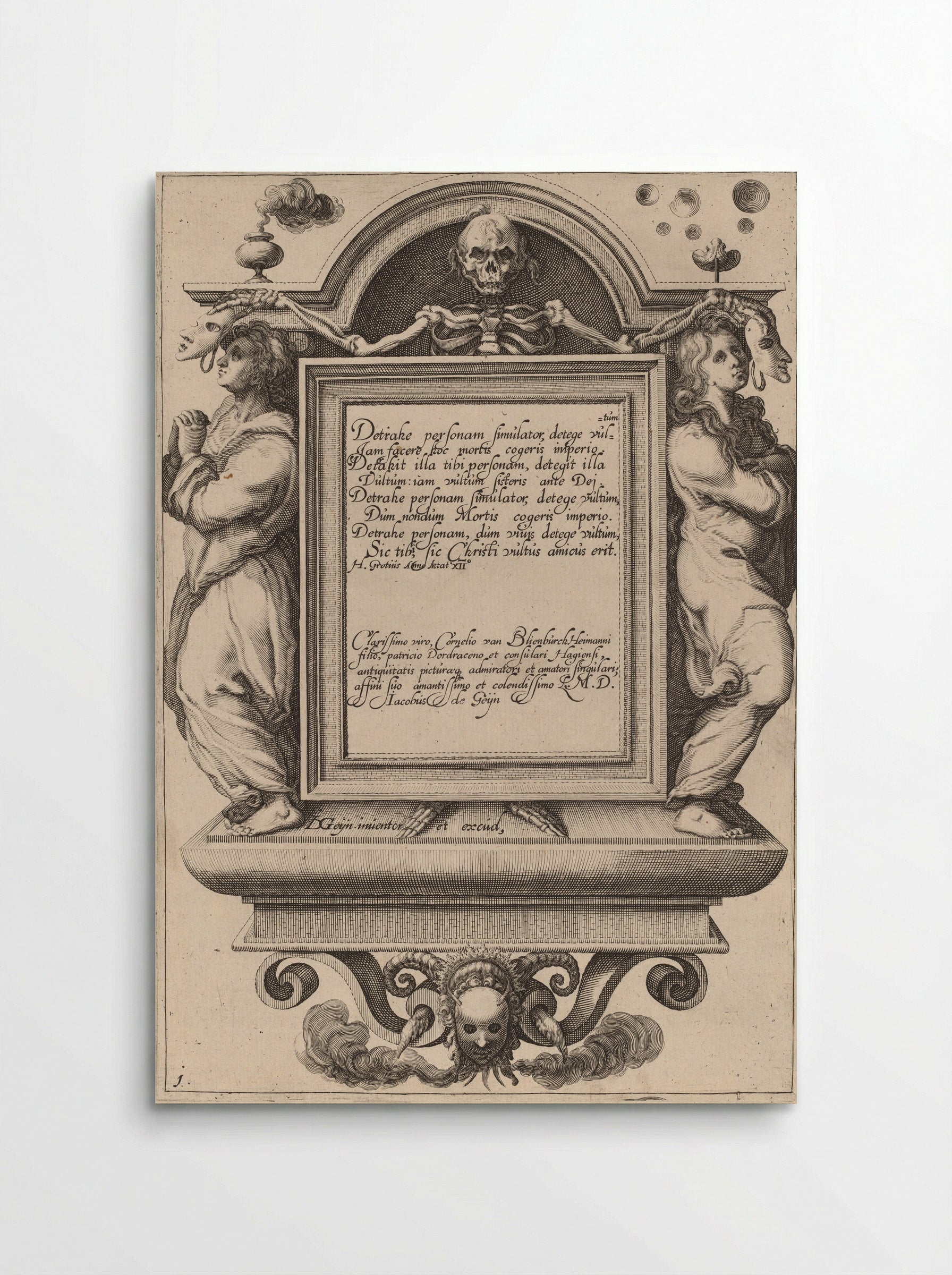 Title page: Christ in the Winepress - Zacharias Dolendo - Poster