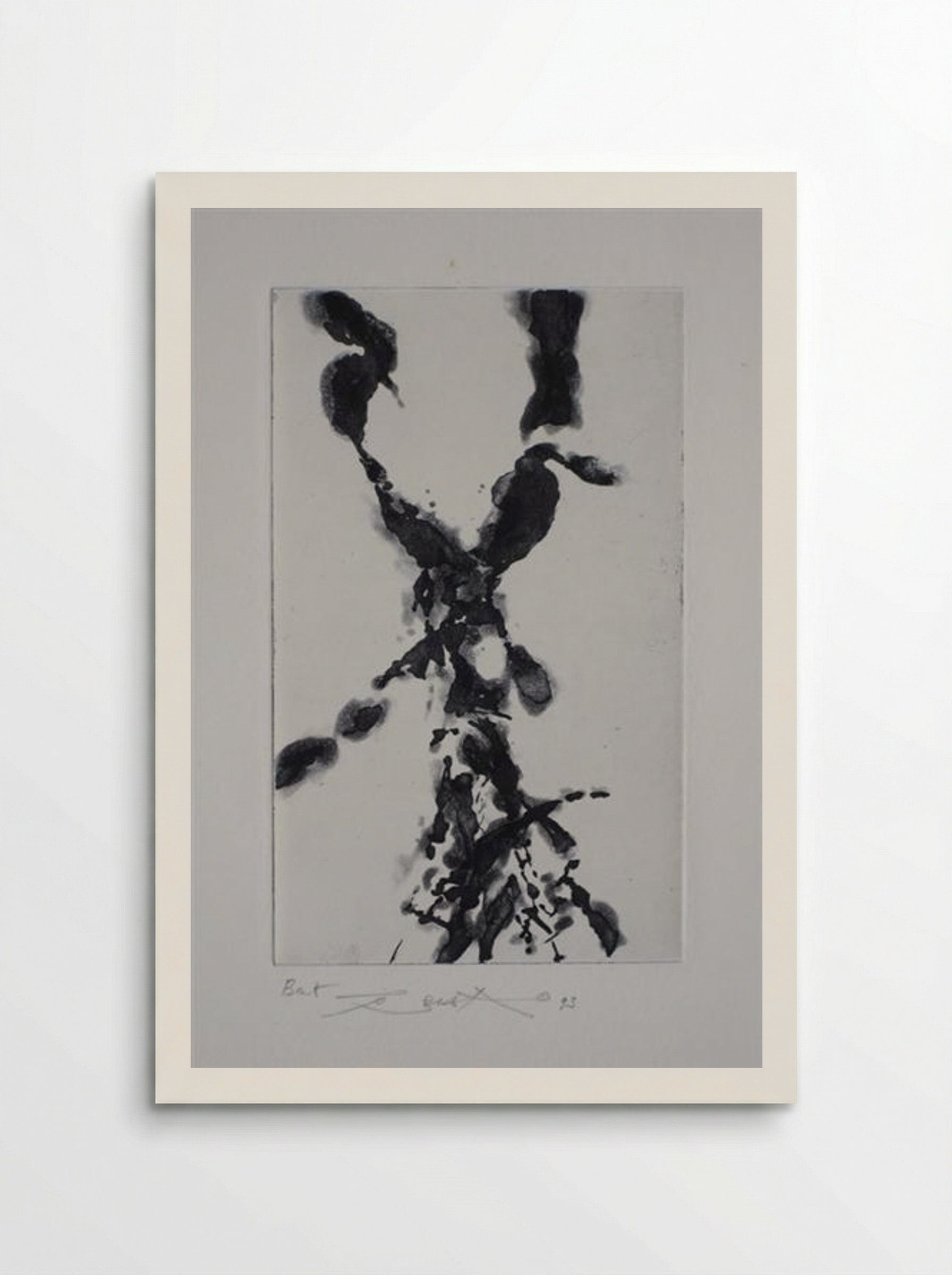 To Stop the Cry - Zao Wou-Ki - Poster