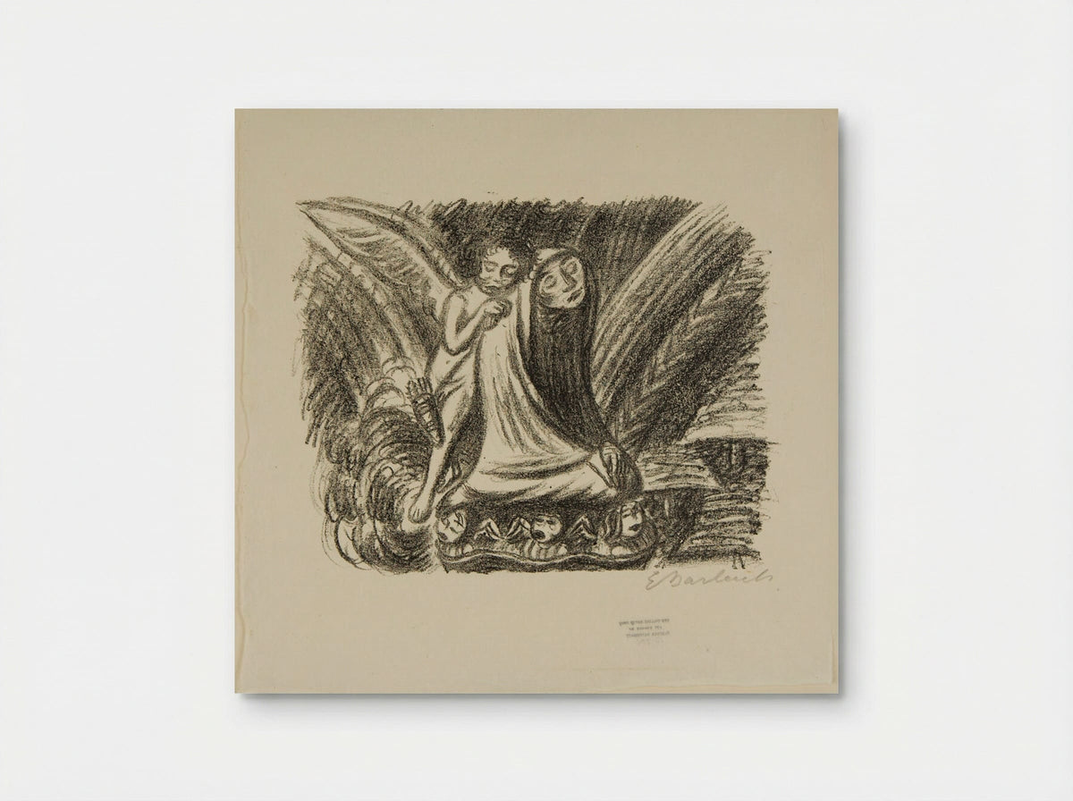 To the Moon 4: Solace - Ernst Barlach - Poster