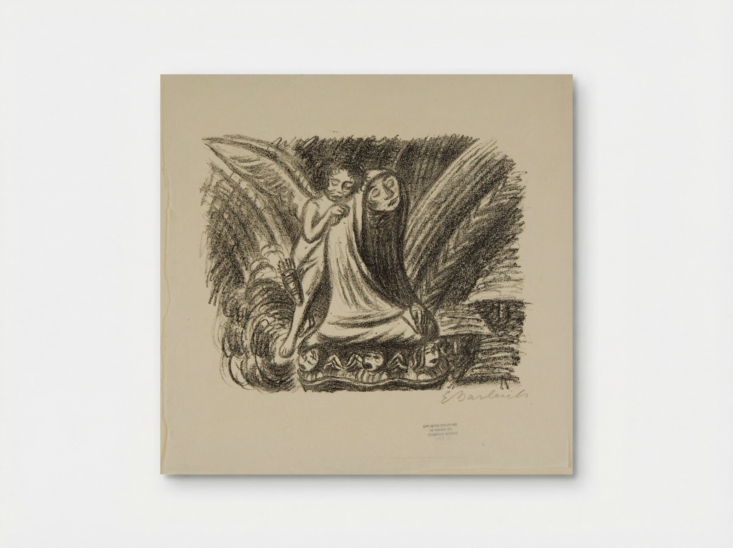To the Moon 4: Solace - Ernst Barlach - Poster