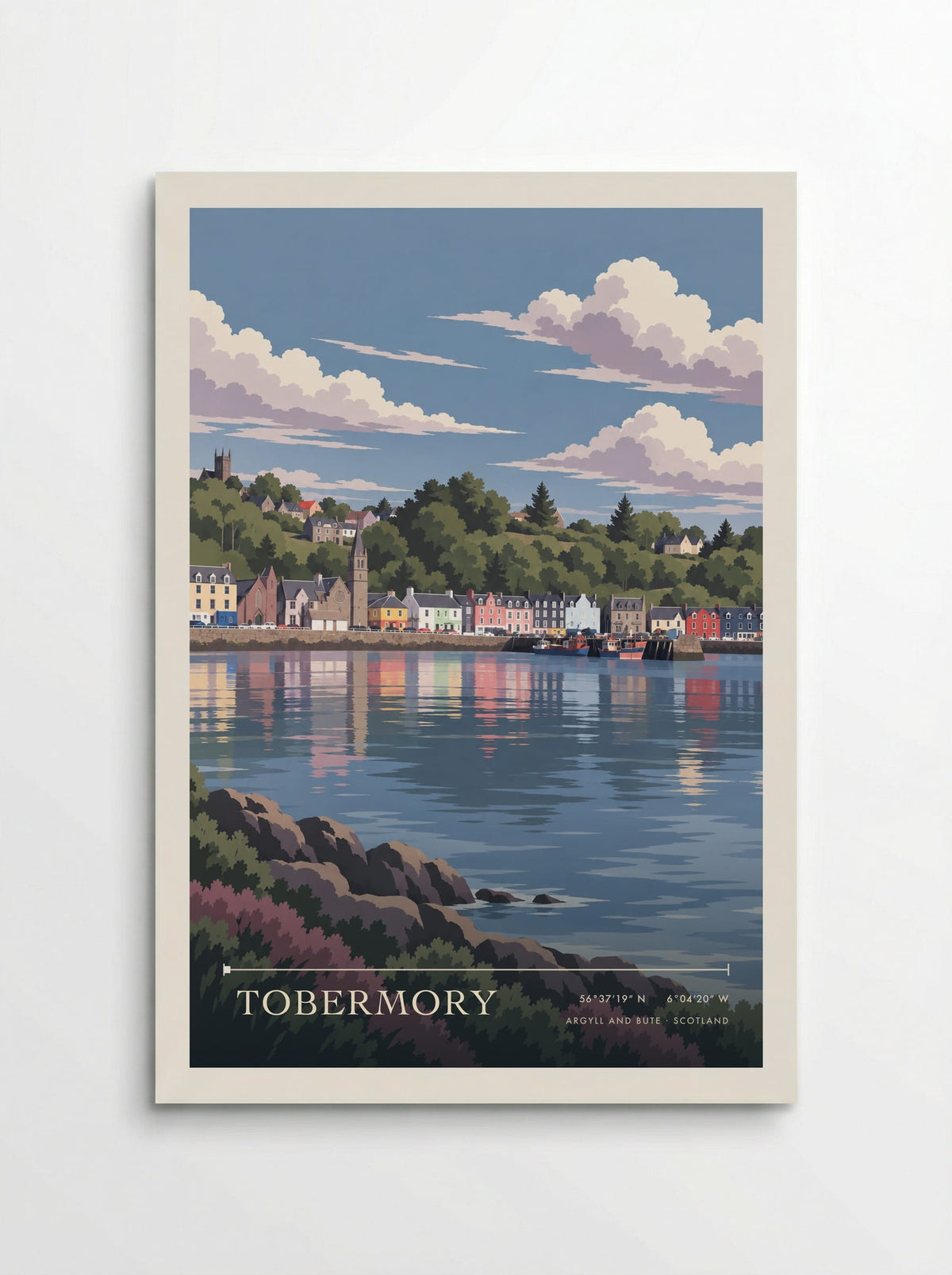 Tobermory, Argyll and Bute | Travel Poster - Poster