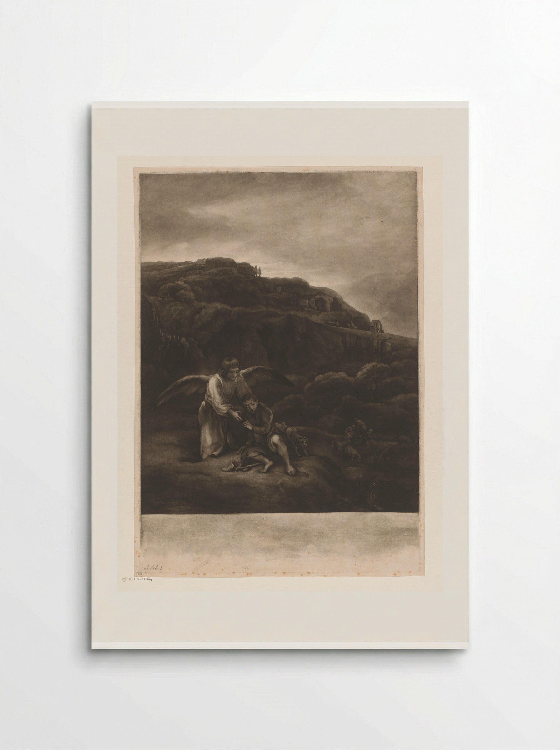Tobias and the Angel by the River - James McArdell - Poster