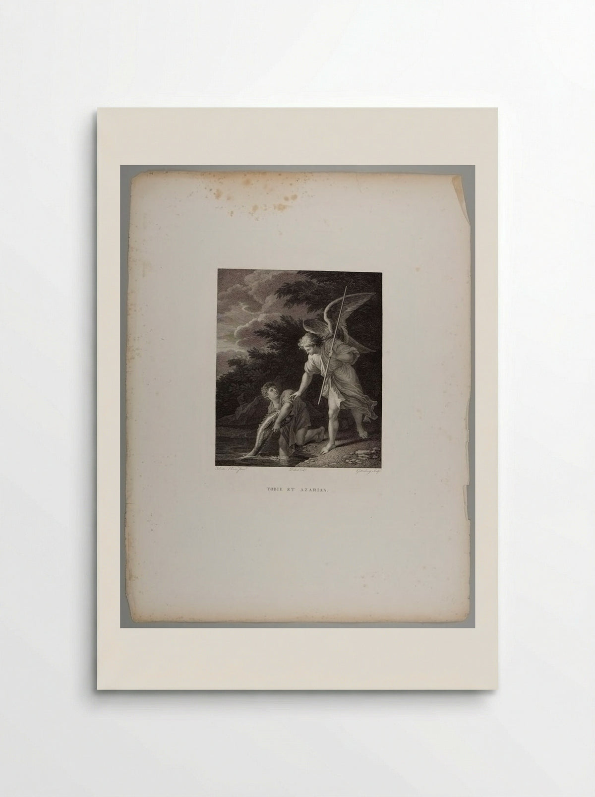 Tobias and the Angel - Heinrich Guttenberg - Poster