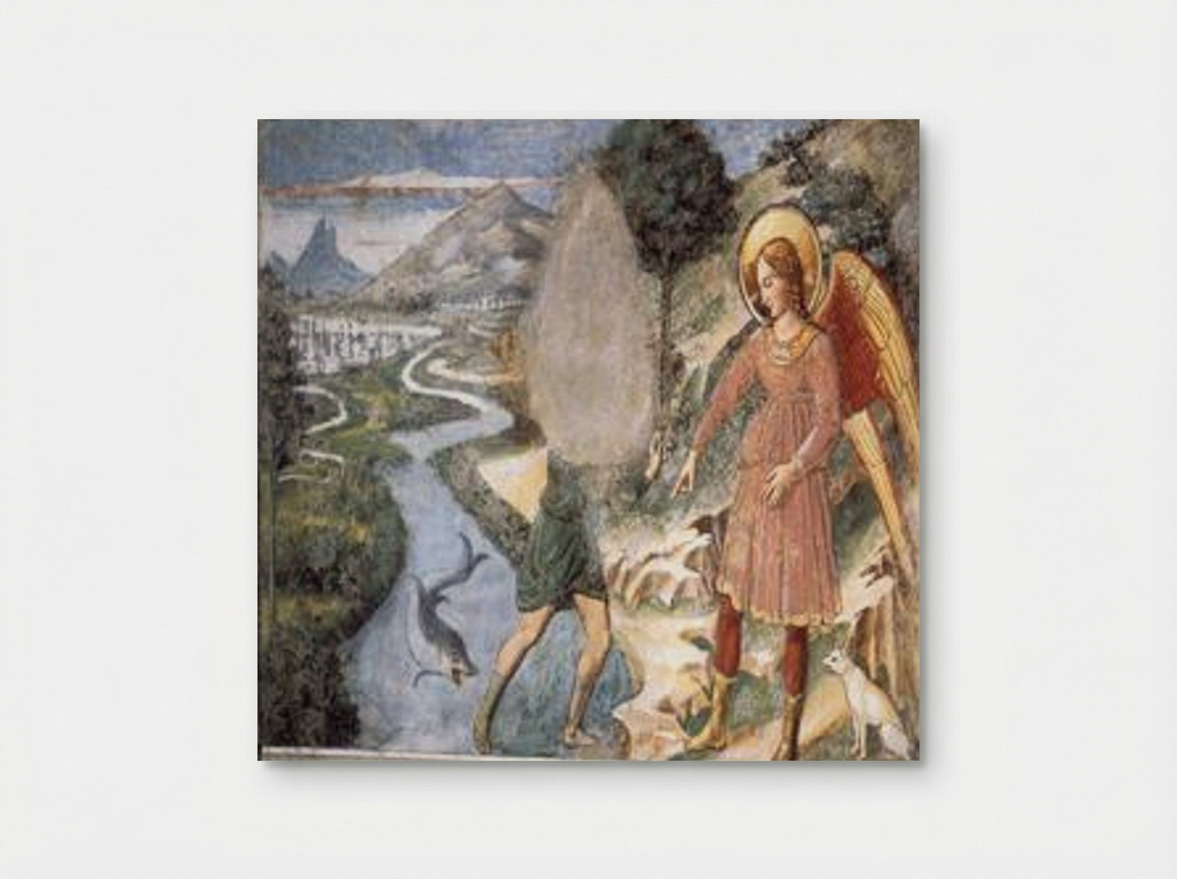 Tobias and the Fish - Benozzo Gozzoli - Poster