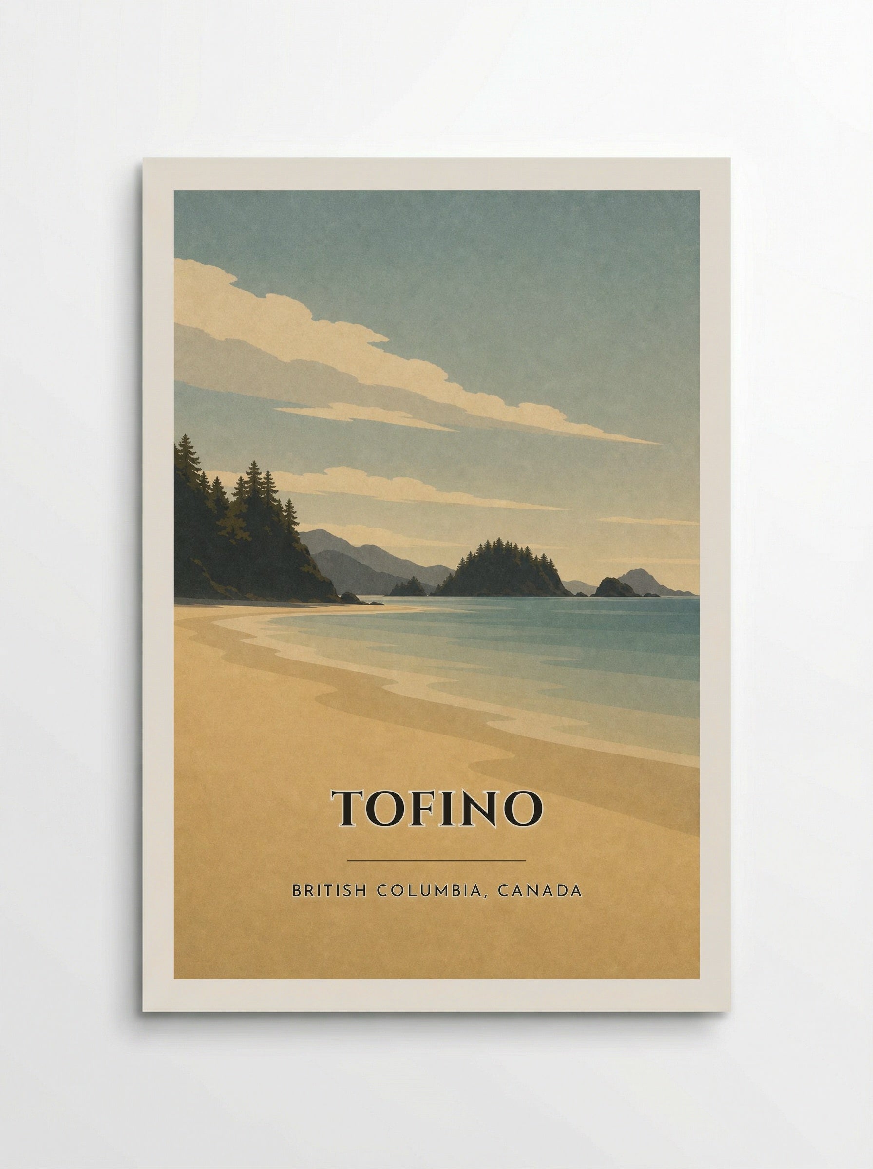 Tofino Travel Poster Artwork - Poster