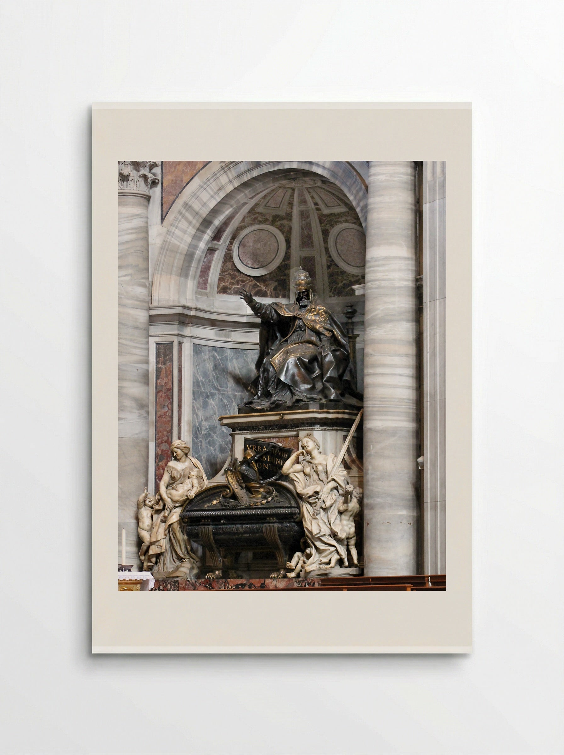 Tomb of Urban VIII - Gian Lorenzo Bernini - Poster