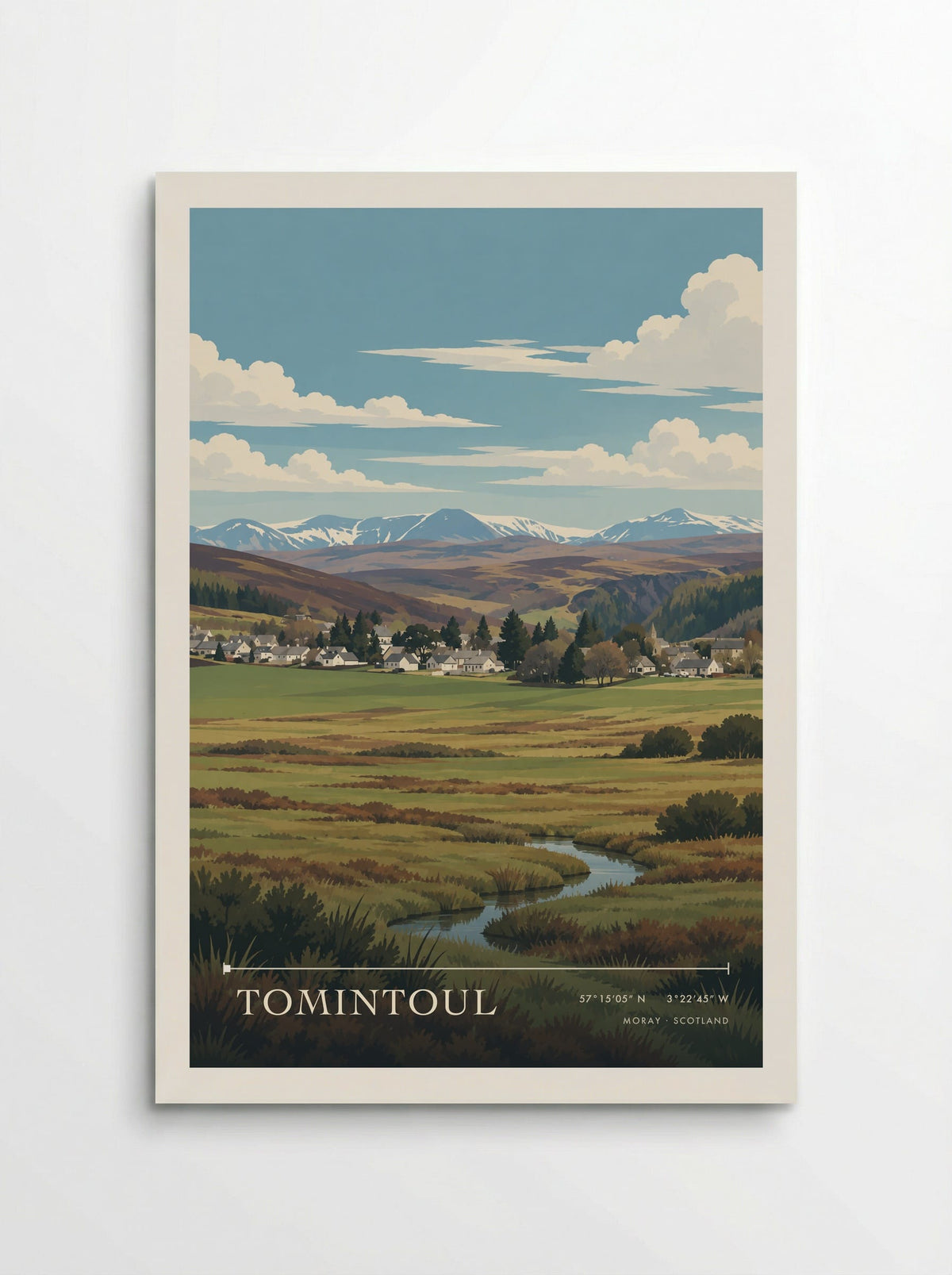 Tomintoul, Moray | Travel Poster - Poster